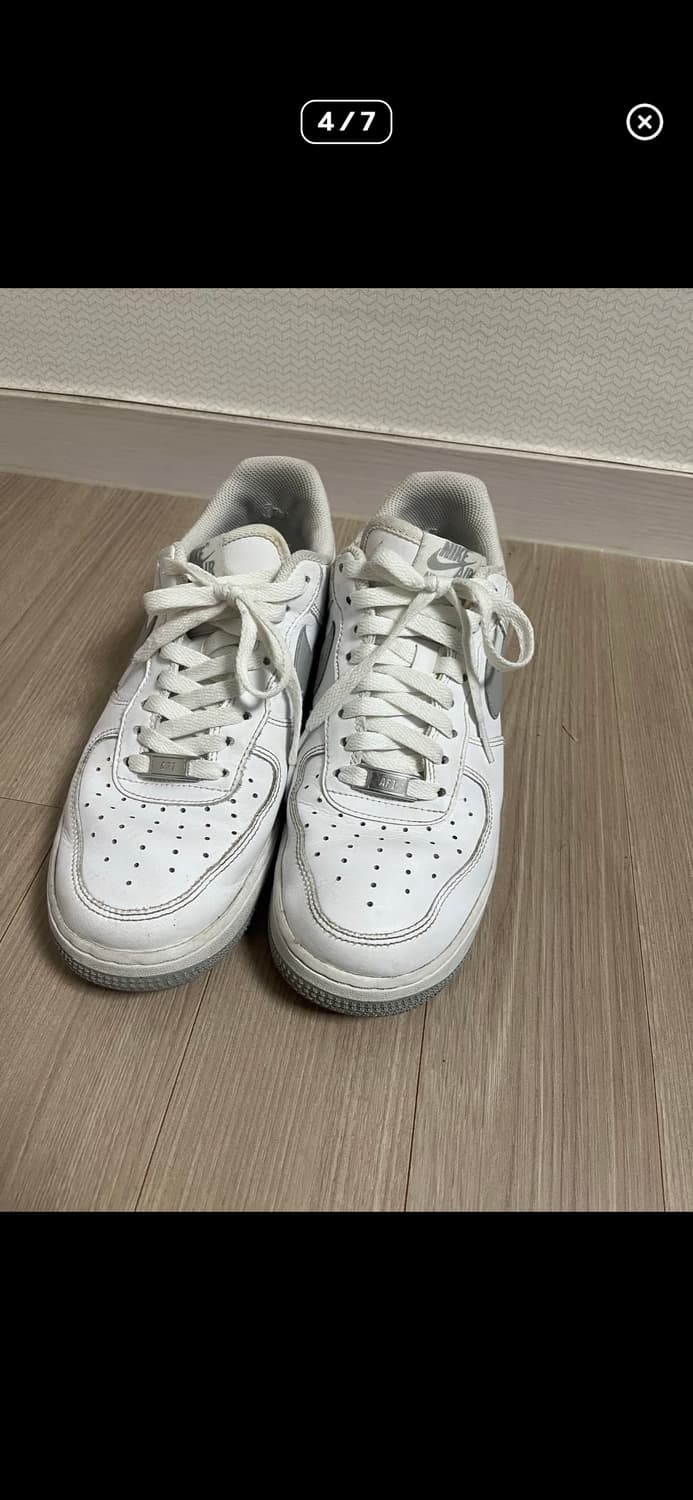 나이키 에어포스 화이트그레이(260) 상품이미지2