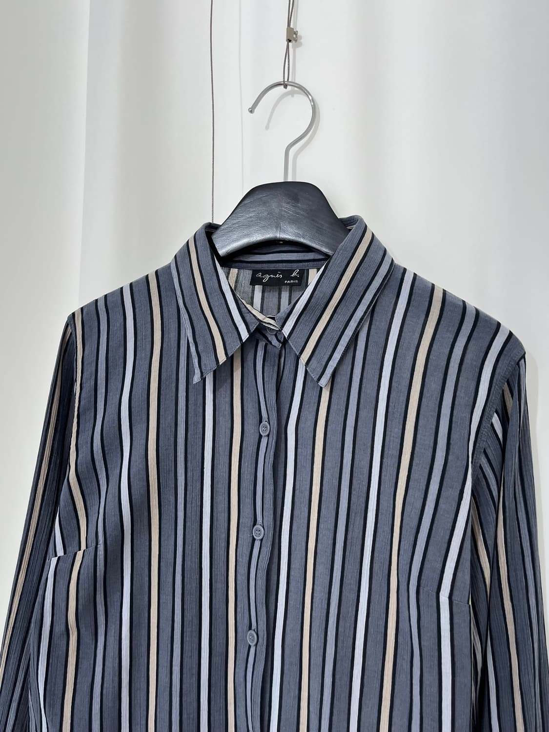 agnes b. linen blend shirt 상품이미지2