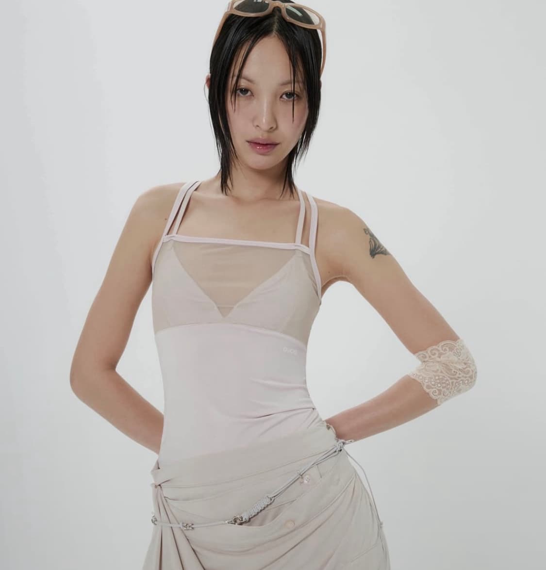 Ojos 오호스 더블스트랩 나시 상품이미지2