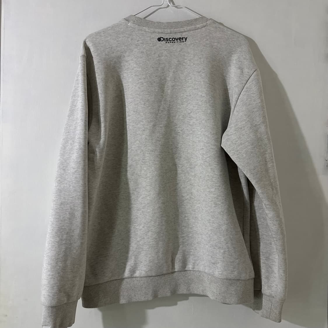 디스커버리 로고 메란지 맨투맨 🤍 상품이미지8