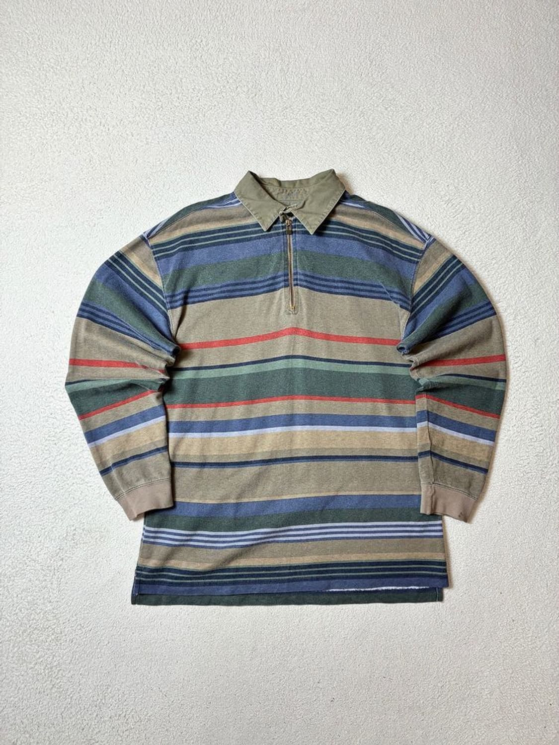 엘엘빈 LL Bean 90's 1/4 카라 롱 슬리브 PN7815 상품이미지1