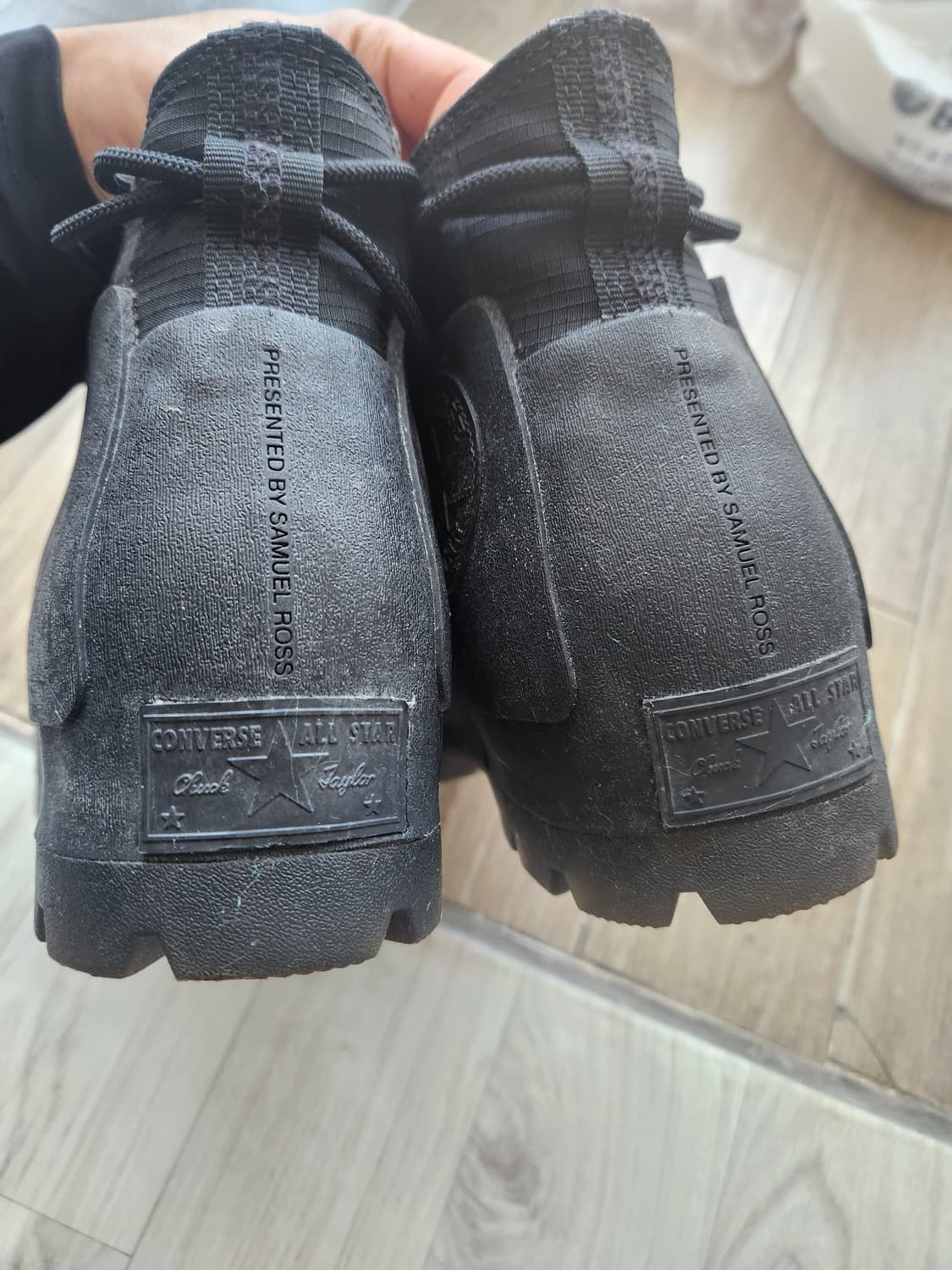 컨버스 x 어콜드월 척 테일러 올스타 러그드 하이 블랙 (275) 상품이미지6