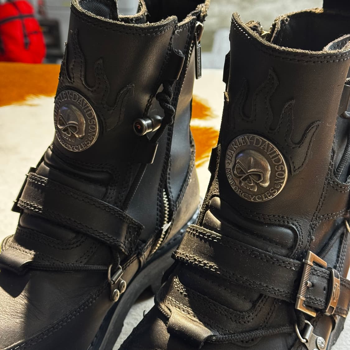 할리데이비슨 버클 스트랩 펑크 부츠 (280) 상품이미지2