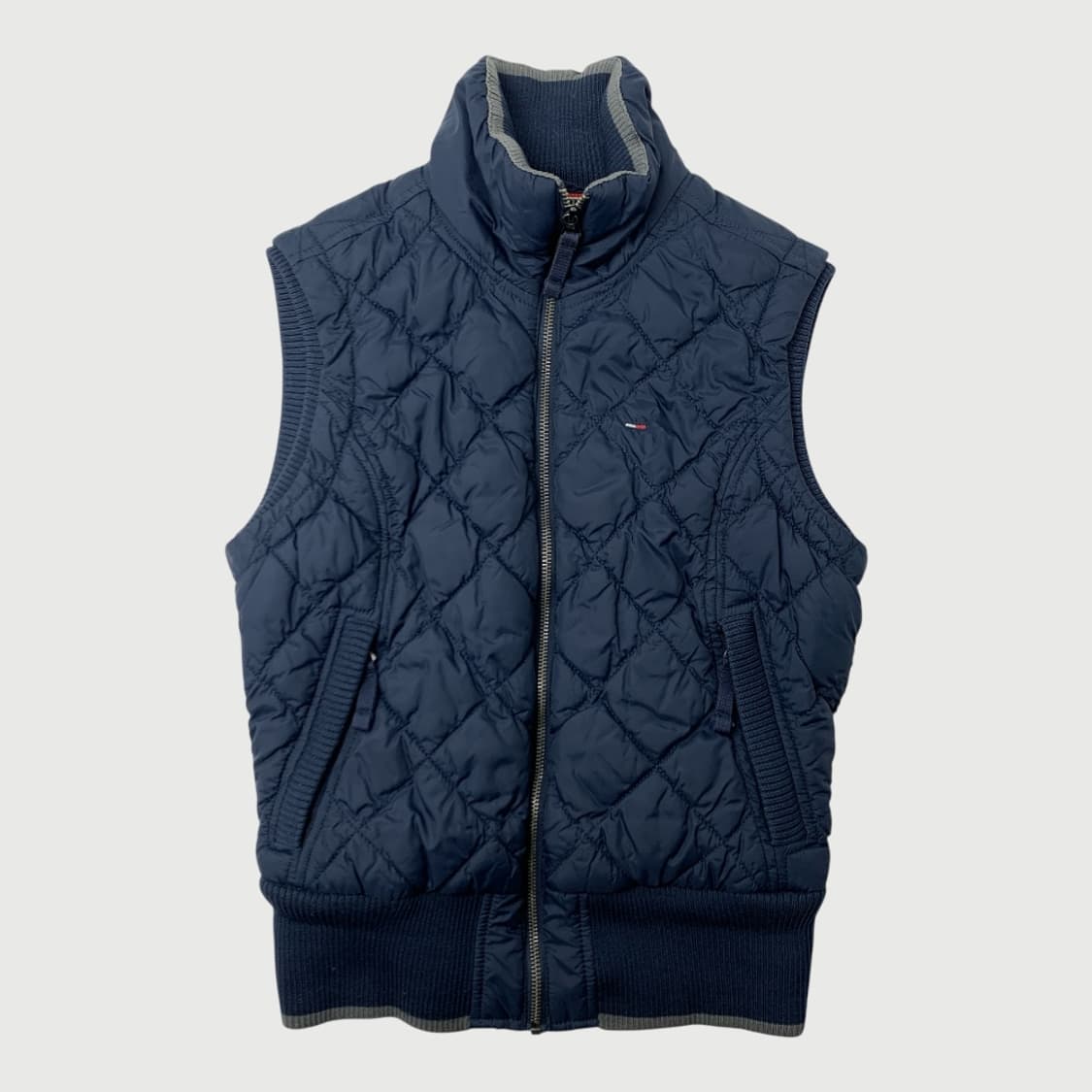 [XS/정품]타미힐피거 여성 헤리티지 퀼팅 패딩 조끼 상품이미지1