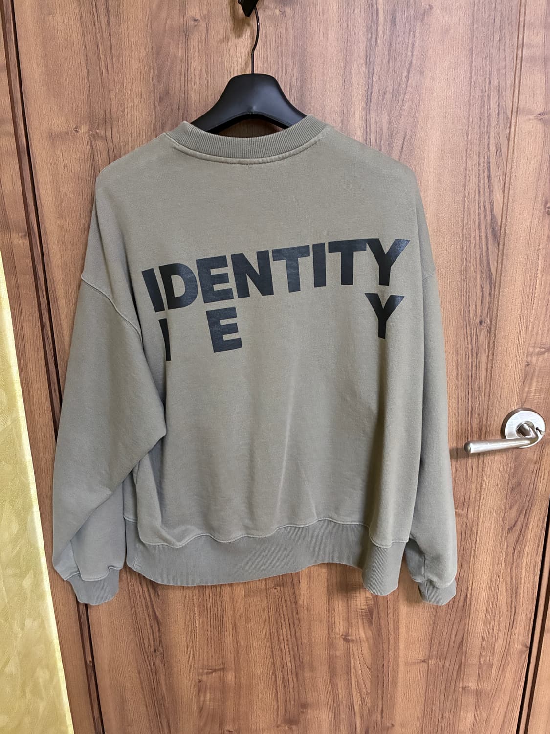 Iey 머드 맨투맨 m 상품이미지2