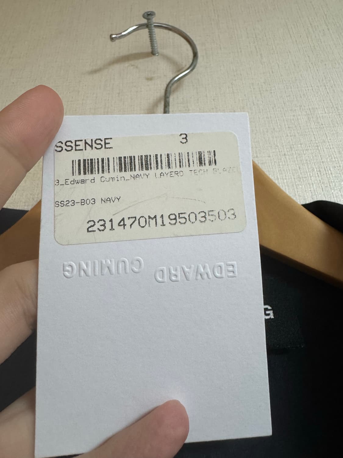 에드워드 커밍 새상품 블레이저 상품이미지2