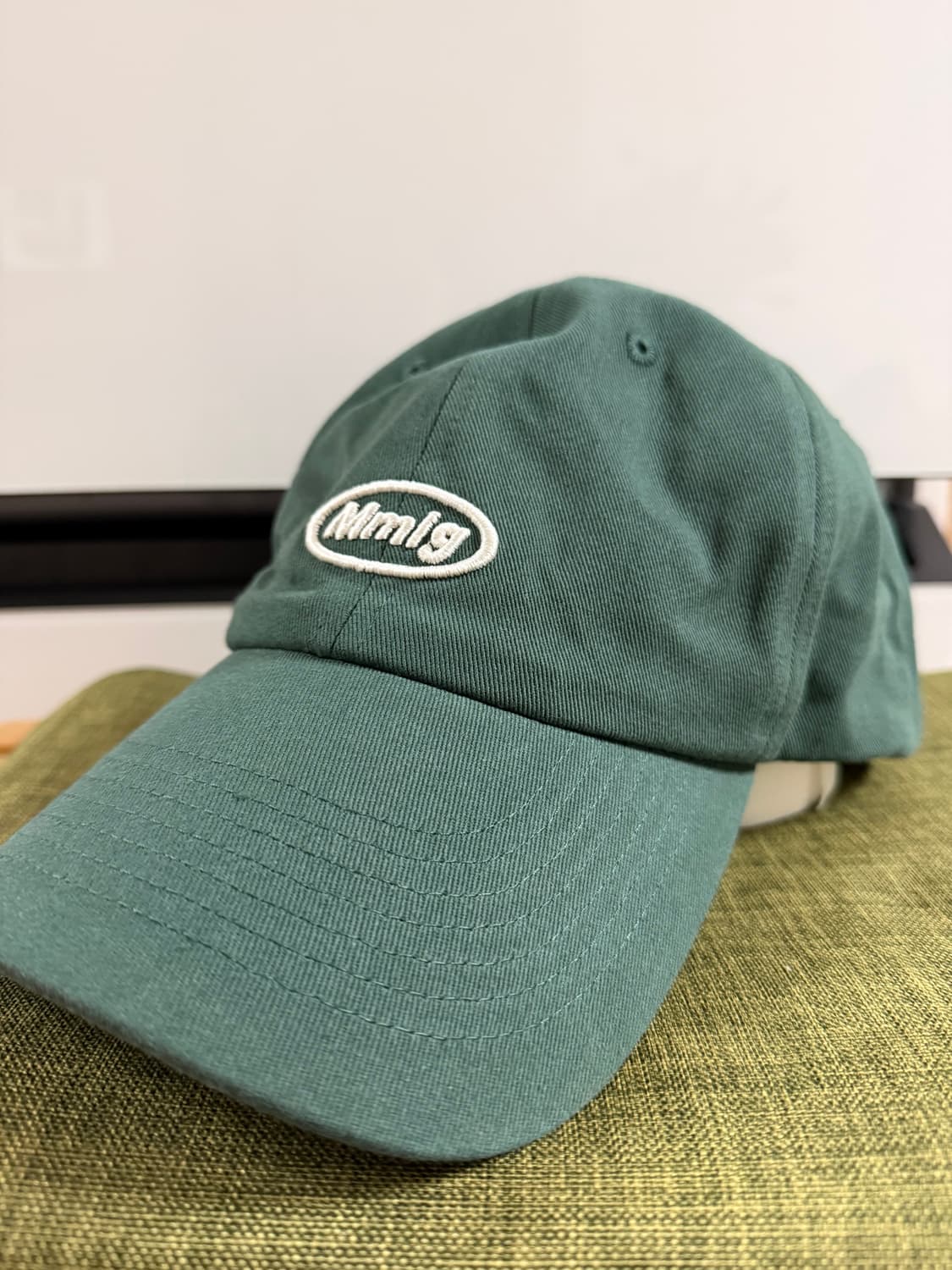 엠엠엘지 mmlg 모자 볼캡 그린 상품이미지1