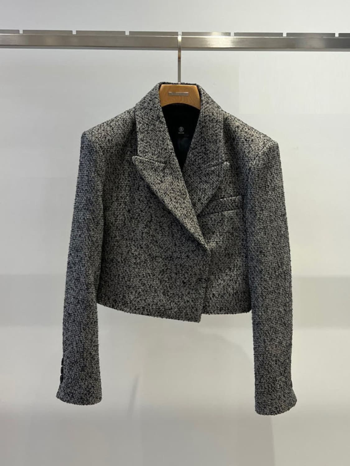 blossom h 블로썸 보니 트위드 크롭 자켓 M 상품이미지1