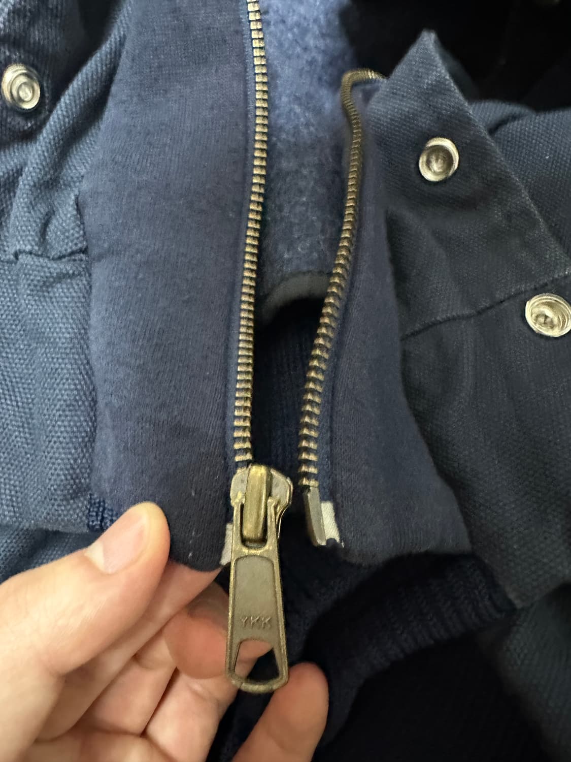 칼하트 x Honda 워크 후드자켓 네이비 XL 상품이미지8