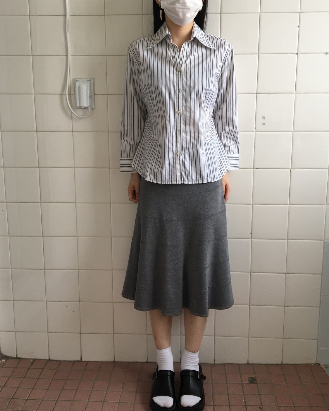 sonia rykial Line detail skirt 상품이미지5