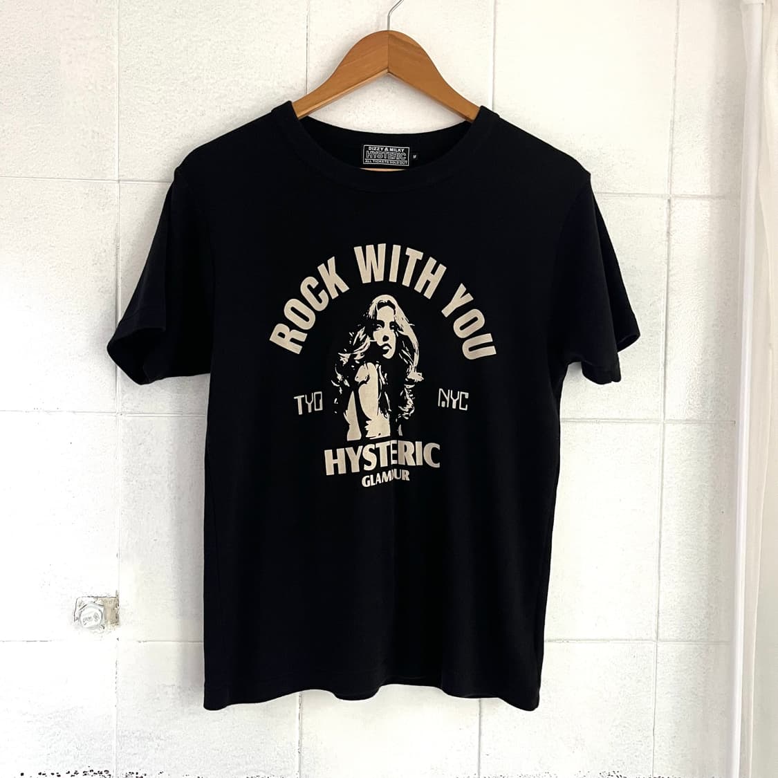 Hysteric glamour Rock with you t-shirts 상품이미지3