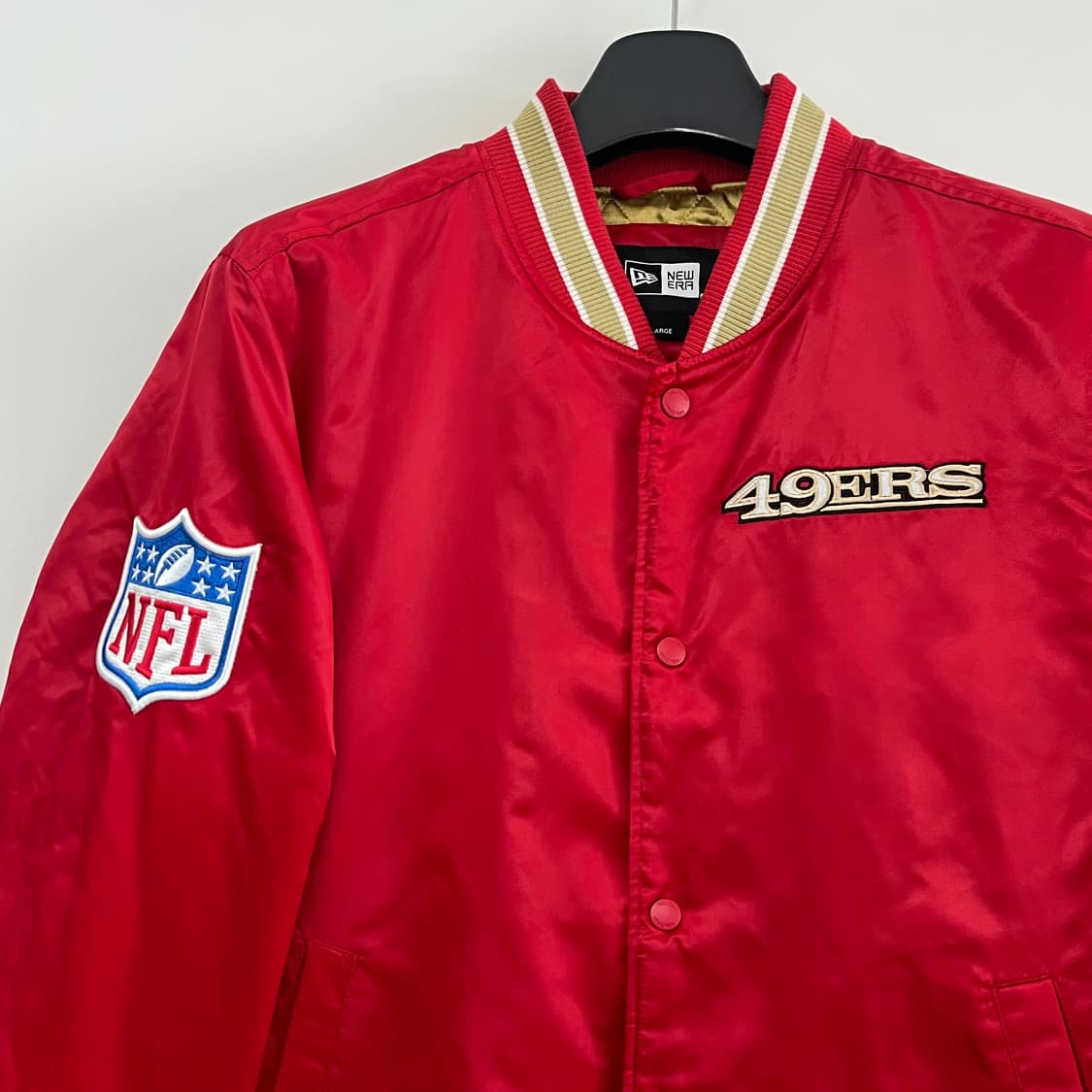 뉴에라 NFL 샌프란시스코 새틴 스타디움 자켓 상품이미지5