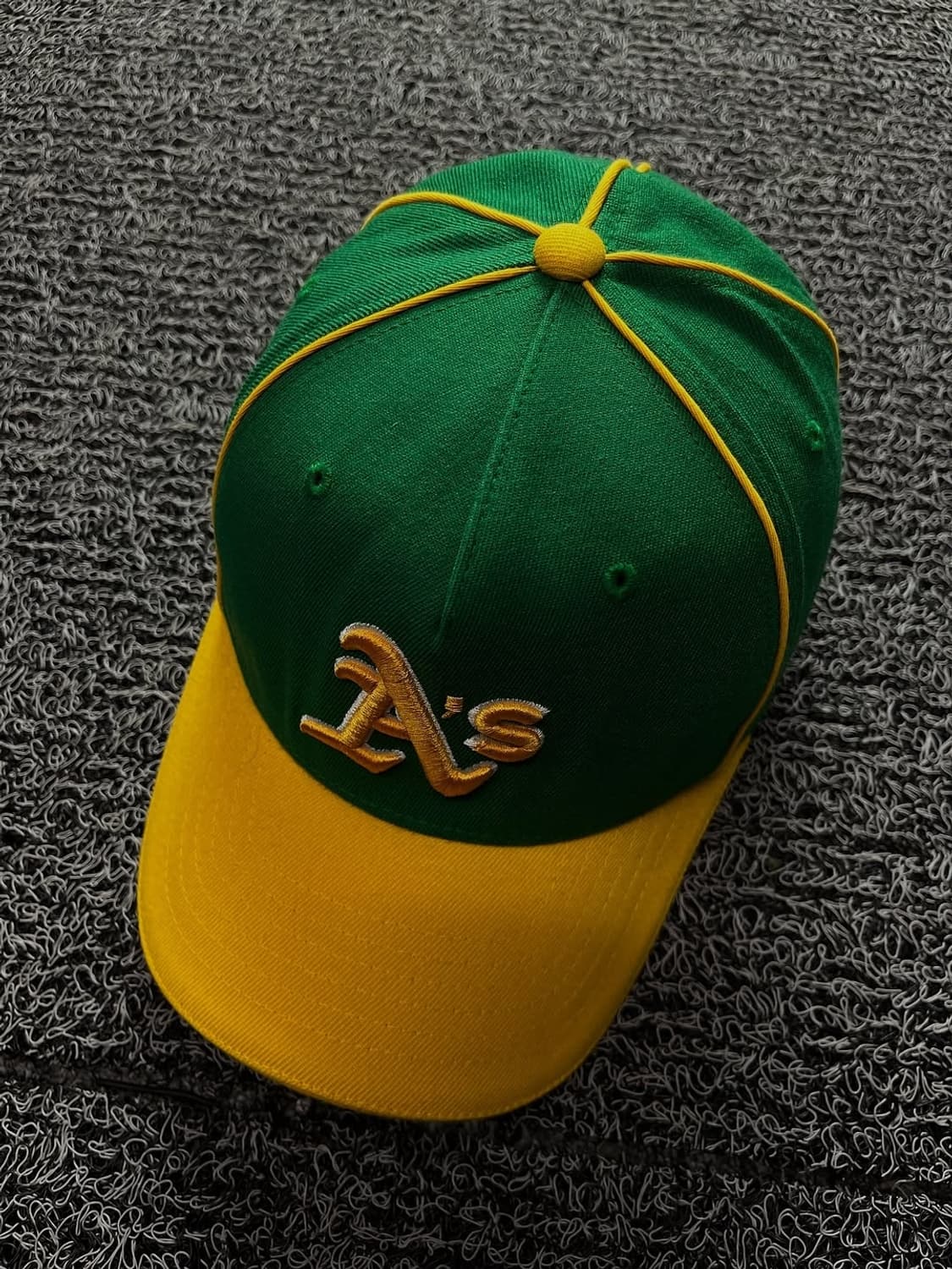 MLB 오클랜드 애슬래틱스 올드스쿨 베이스볼 캡 480 상품이미지2