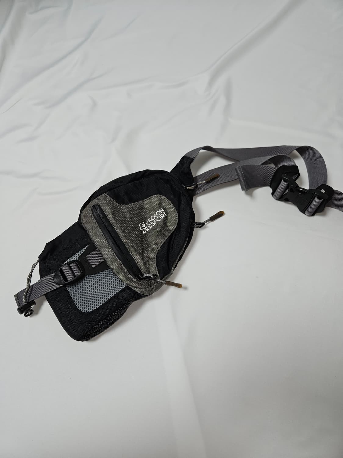 코오롱스포츠 액티브 고프코어 트레일 힙색 슬링백 가방 러닝 상품이미지2