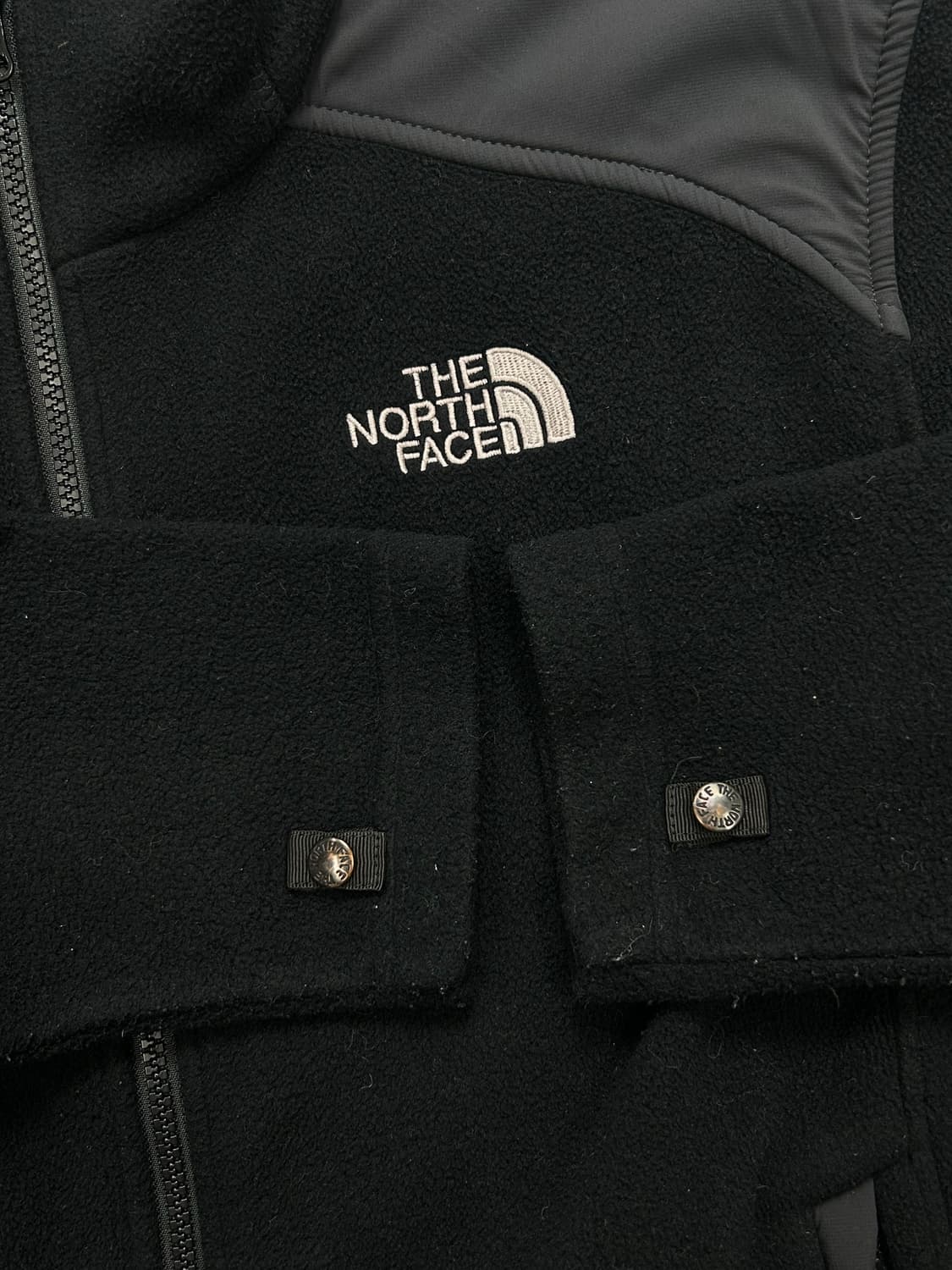 노스페이스 블랙 숄더패치 플리스 자켓 95 상품이미지6
