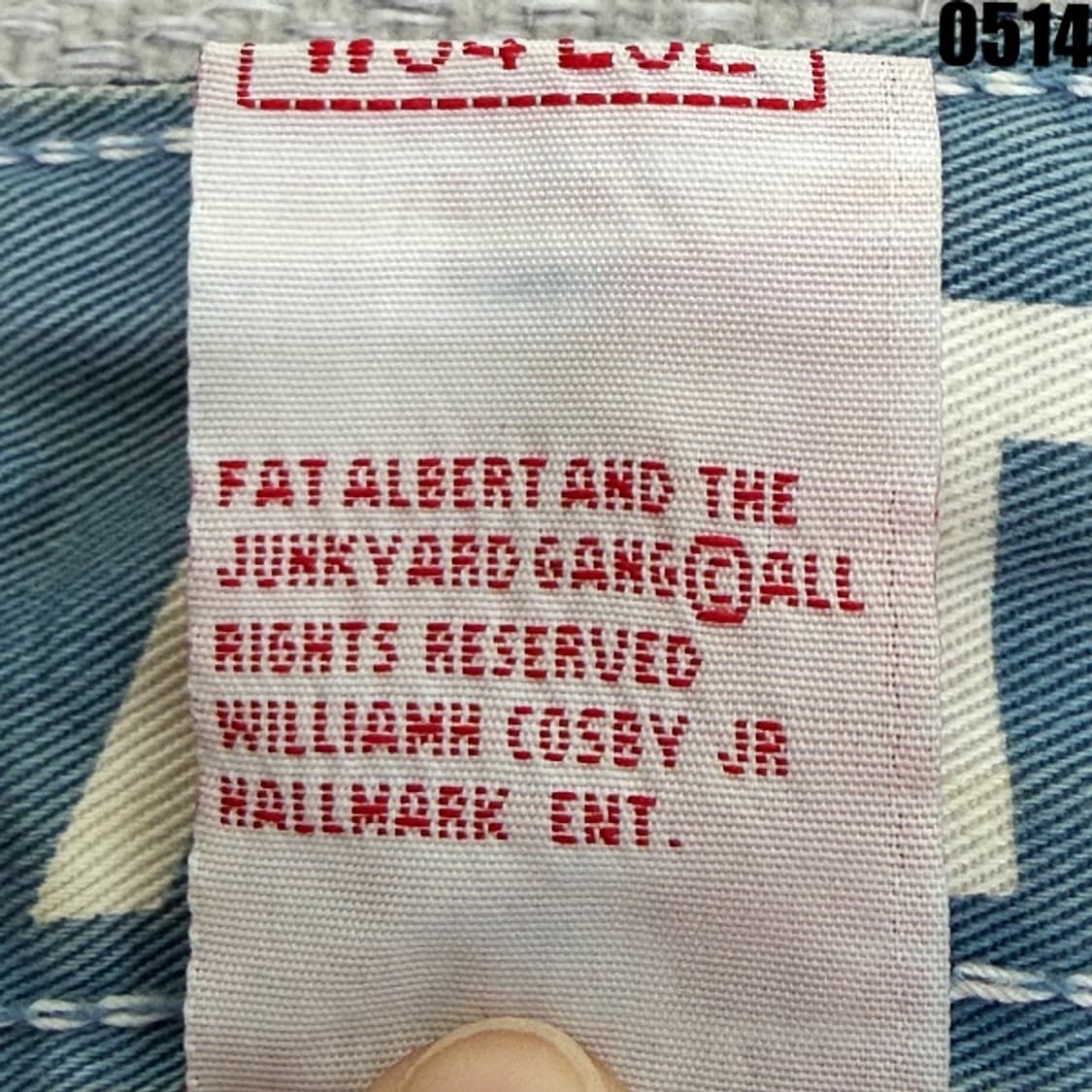FUBU 플래티넘 와이드핏 팻알버트 자수 데님 팬츠 W34L32 0514 상품이미지5