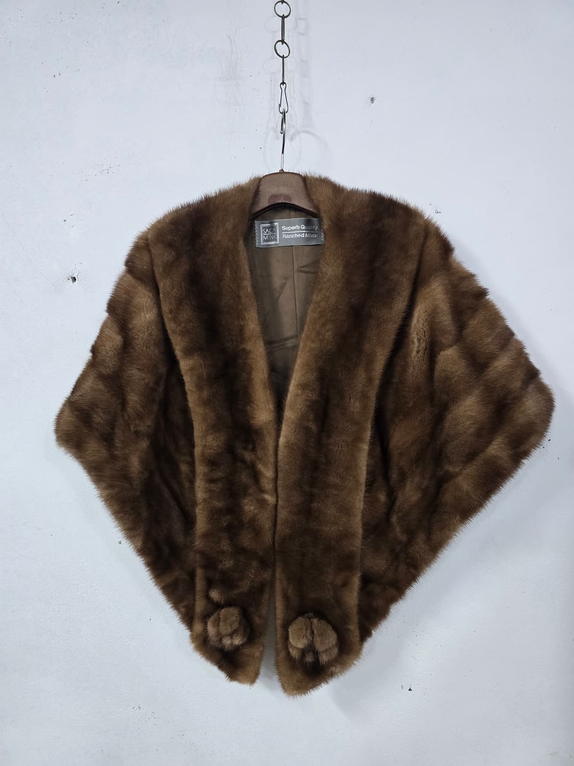 사가밍크 숄 상품이미지1