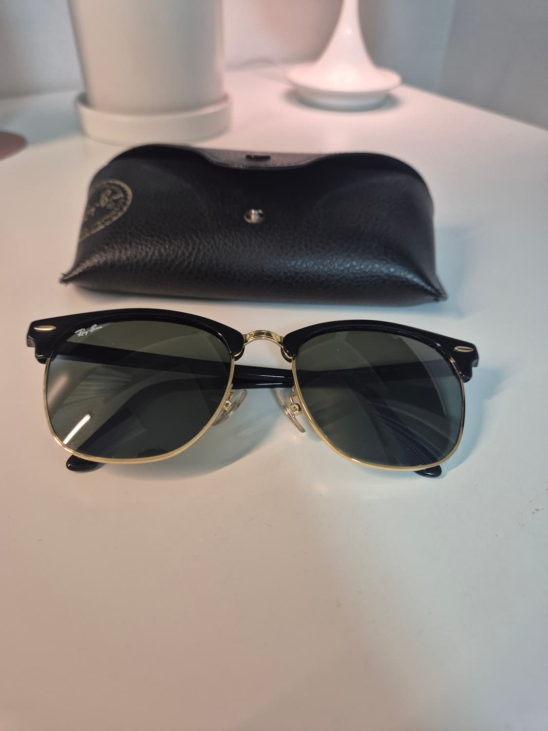 레이밴 클럽마스터 하금테(RB3016F-W0365 55) 상품이미지1