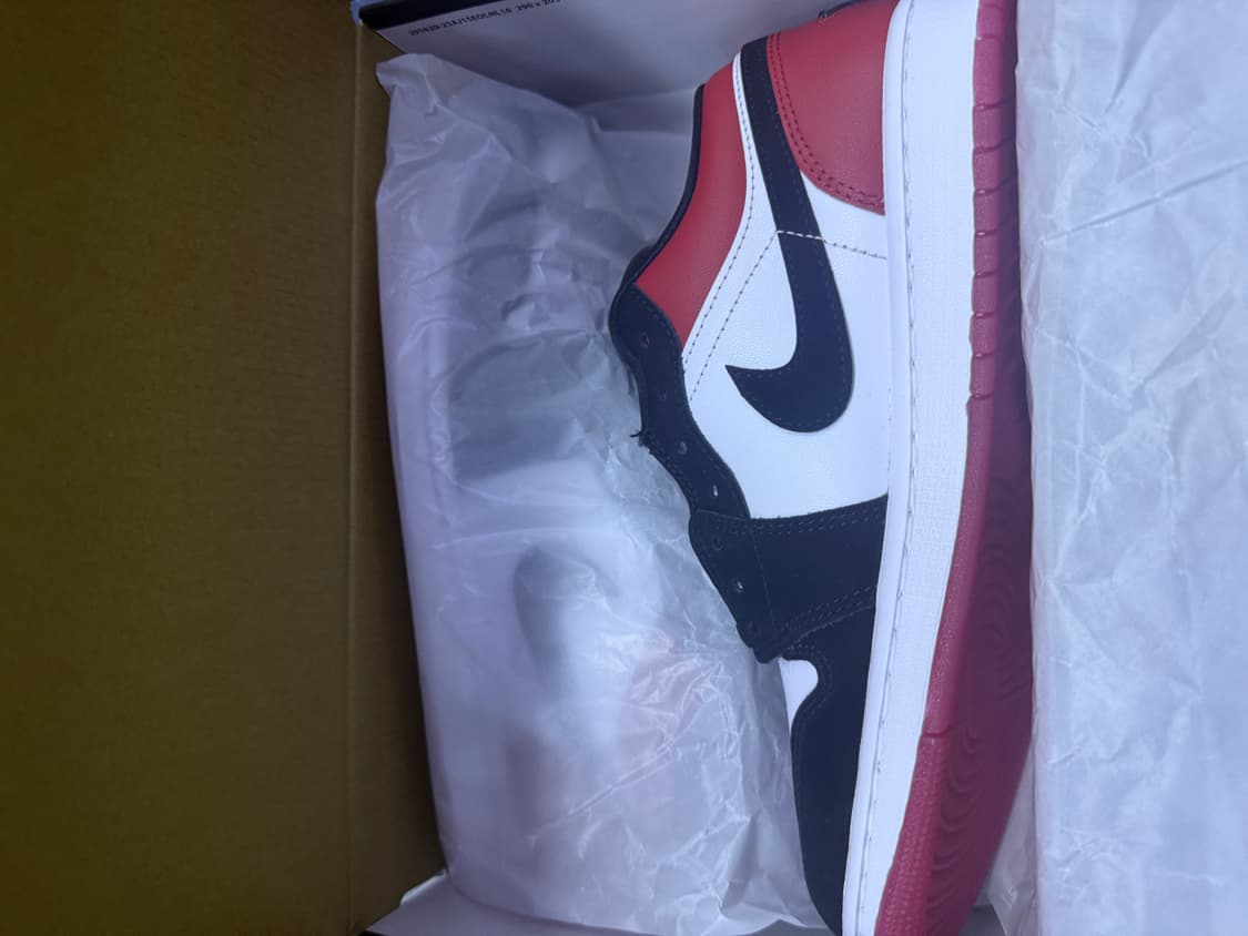 조던 1 레트로 로우 OG 블랙토 Jordan 1 Retro Low OG 상품이미지3