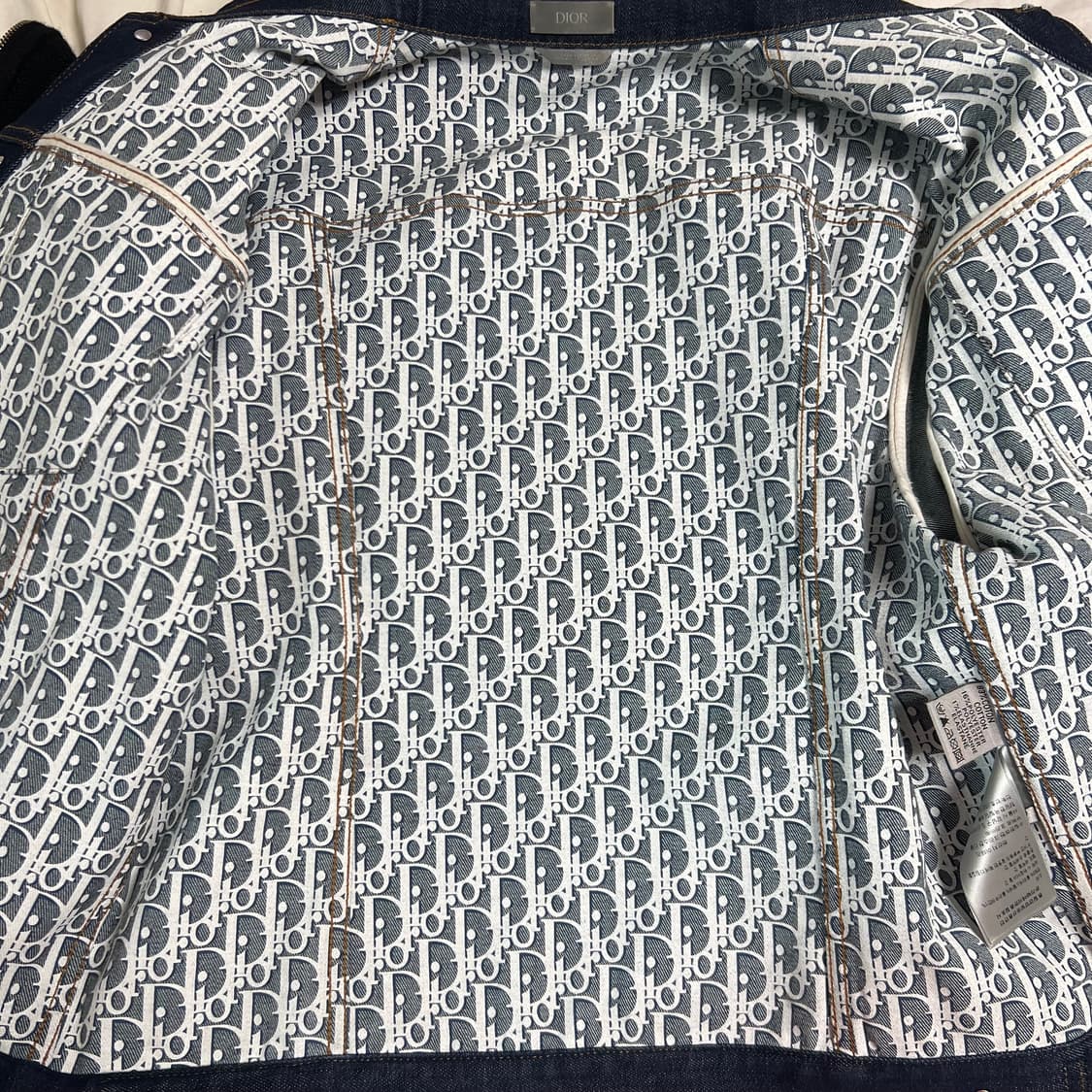 디올 오블리크 데님 자켓 52 상품이미지3