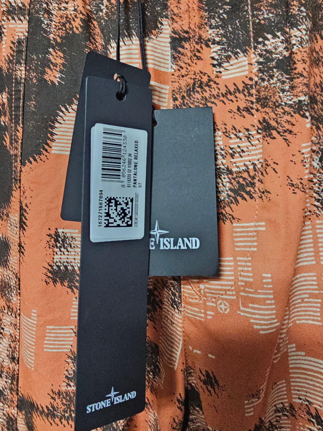 스톤아일랜드 카모플라주 코튼 캔버스 카고 팬츠 (새상품) 상품이미지6