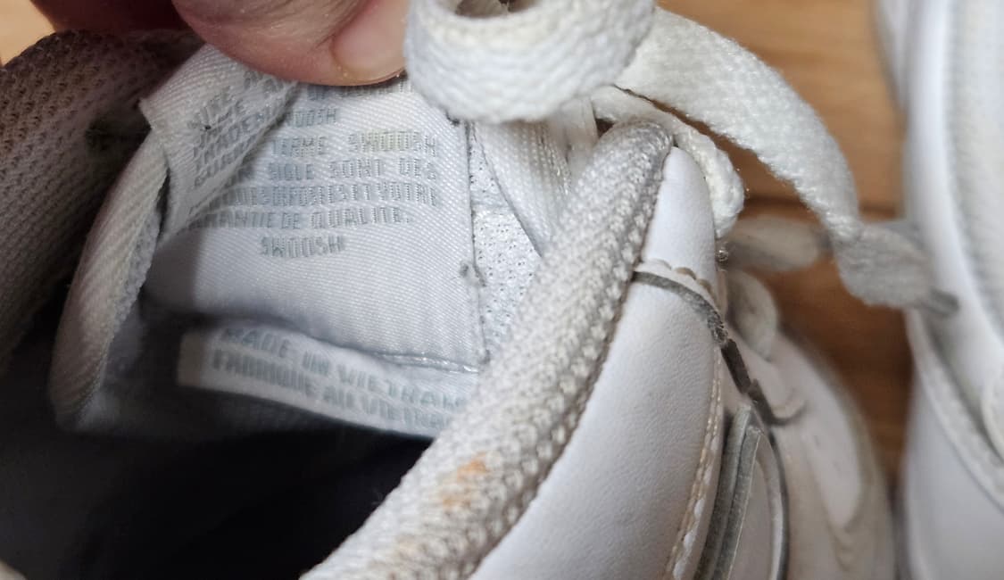 나이키 에어포스 화이트 울프그레이 운동화 스니커즈 상품이미지7