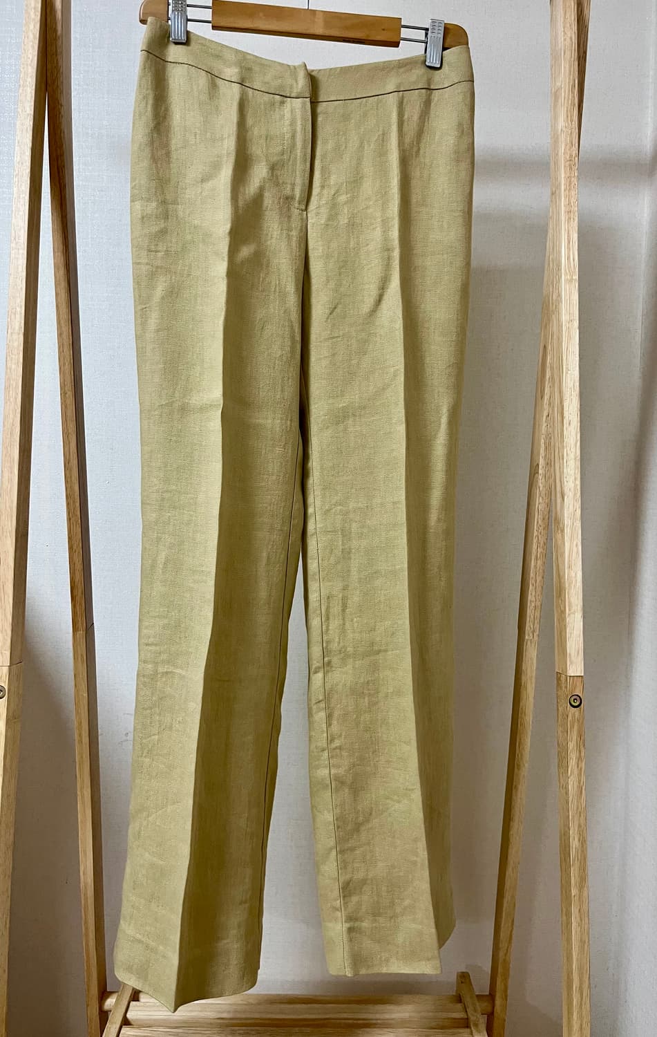 Max Mara 리넨 와이드 팬츠 40 정품 상품이미지1