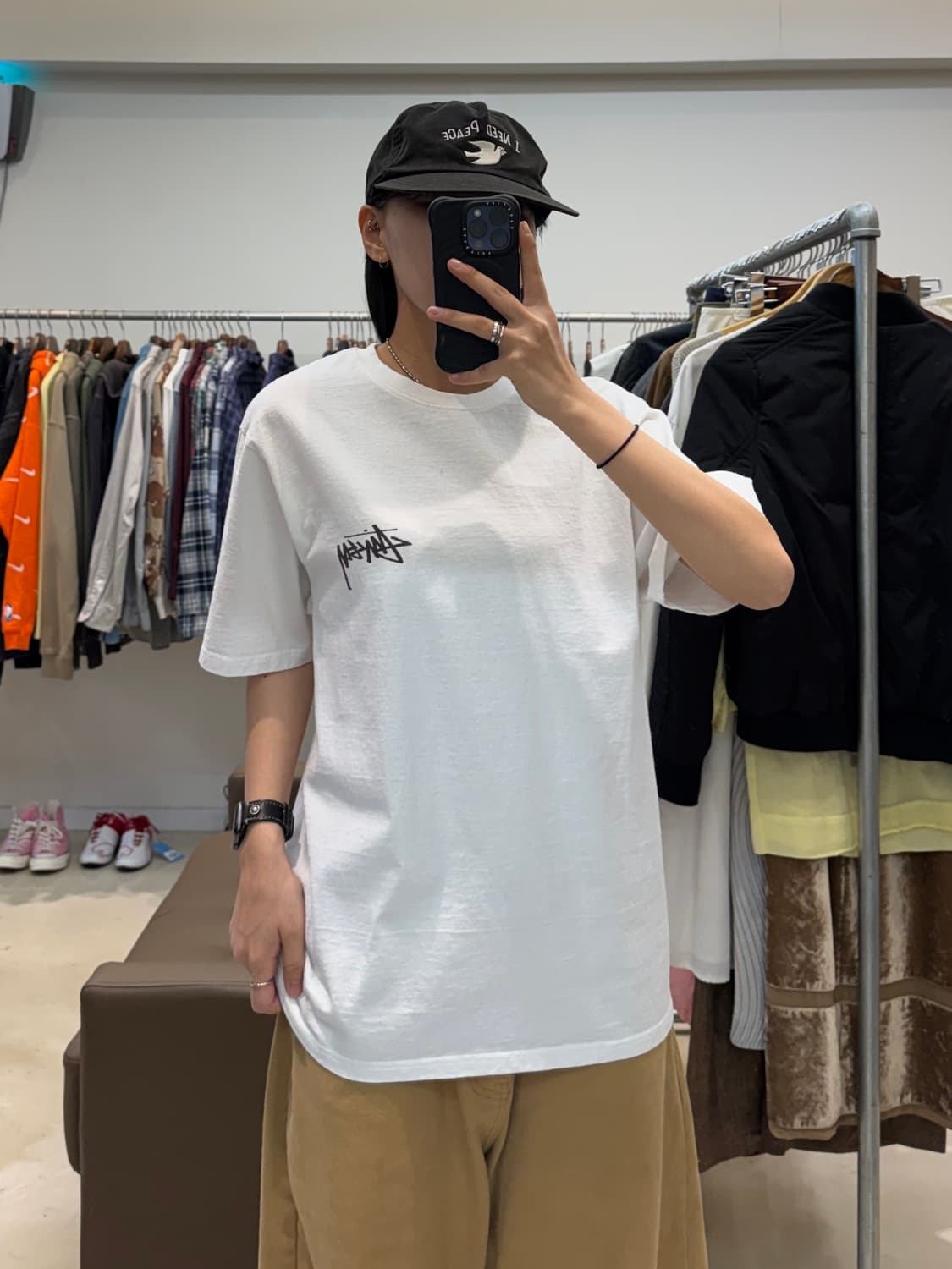 스투시 위더드 플라워 반팔 상품이미지5