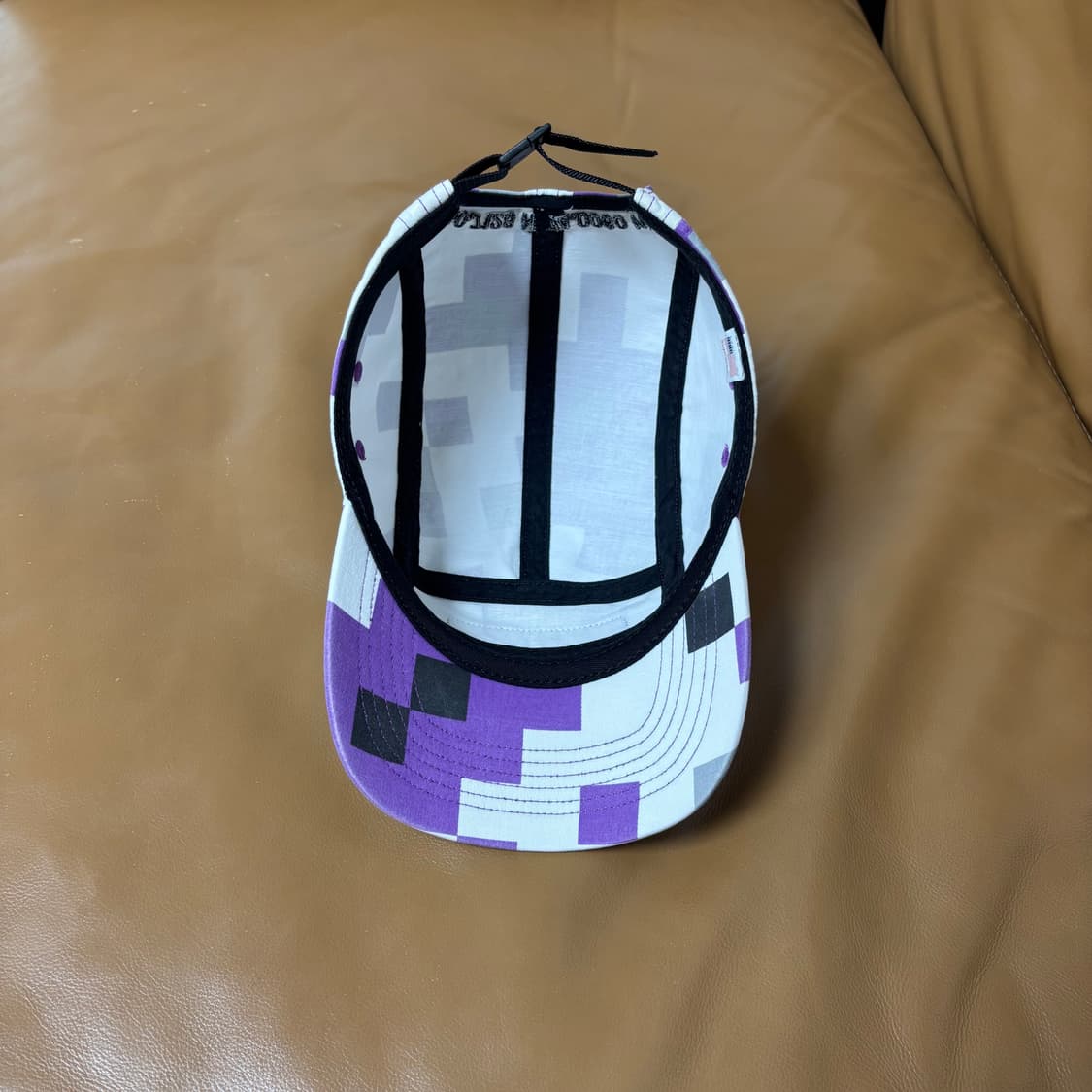 슈프림 캠프캡 모자 박스로고 밀리터리 카모 퍼플 상품이미지6