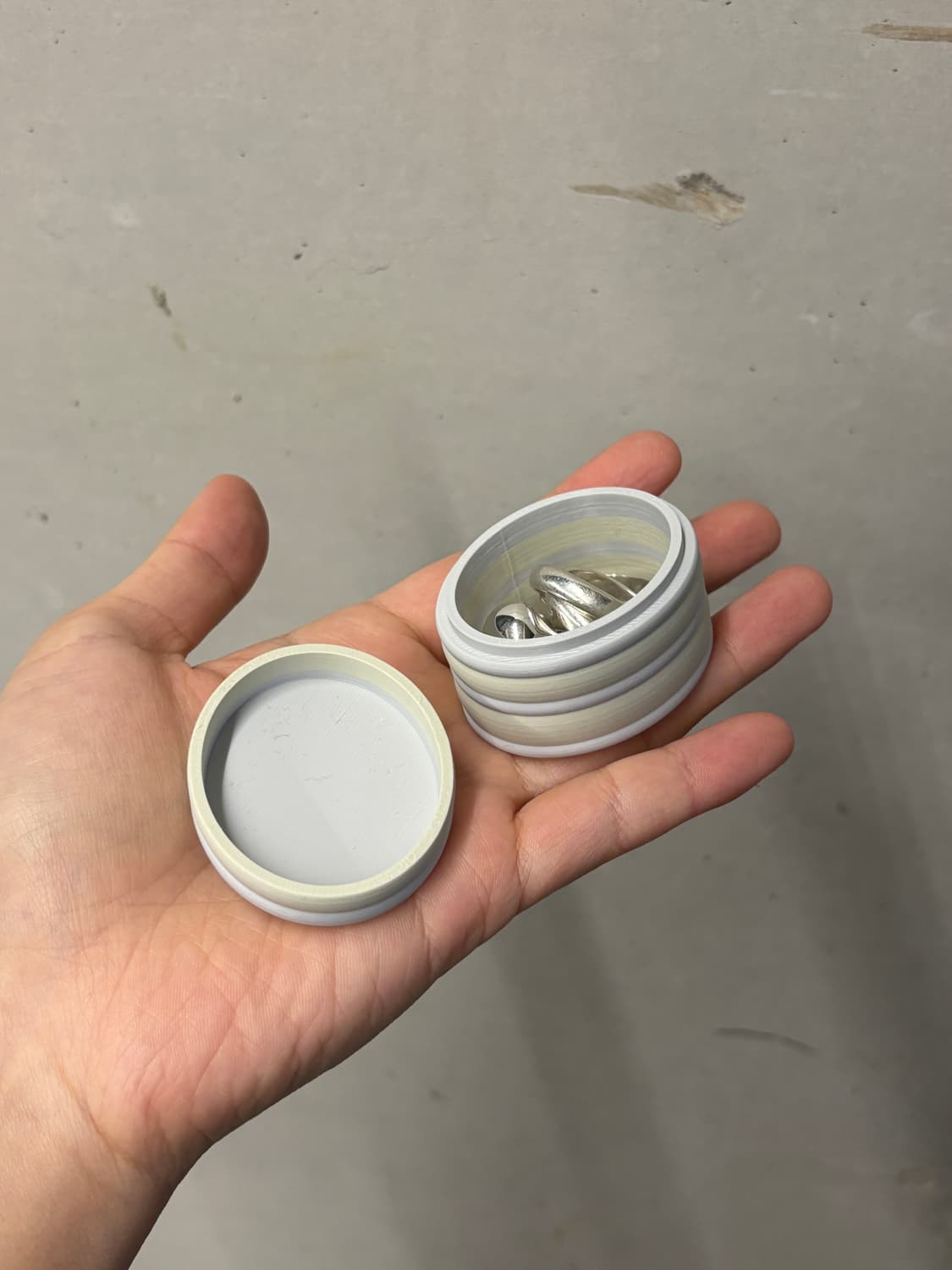 Macaron Pot - 베이지&그레이 상품이미지5