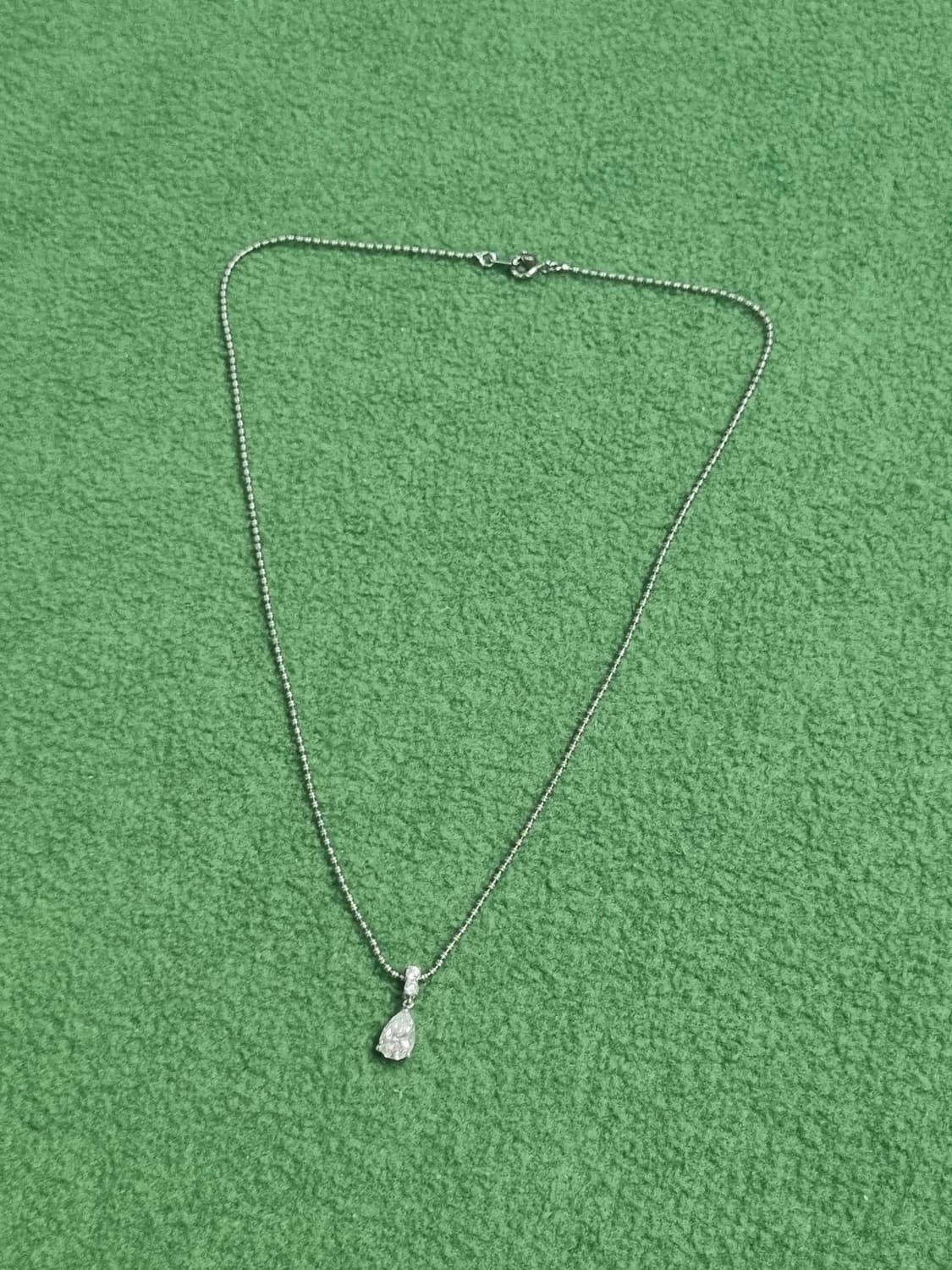 18k 물방울 금 목걸이 상품이미지2