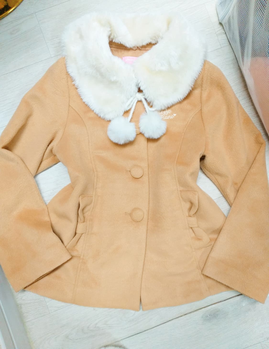 메조피아노코트달천깔라떼갸루히메갸루핀터깔일브캐캐체대장y2k빈티지점퍼페어리 상품이미지2