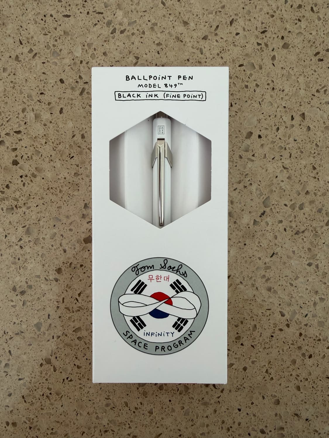 톰삭스 까렌다쉬 NASA 메탈볼펜 화이트 상품이미지2