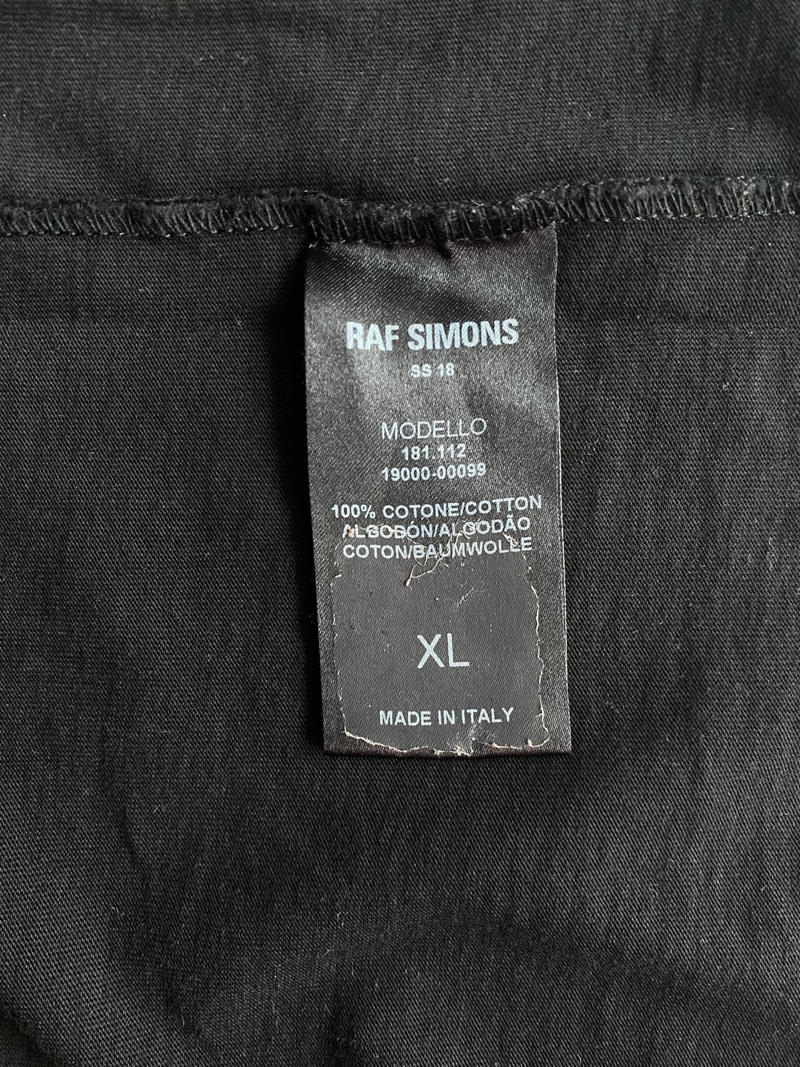 [XL] 18S/S 라프 시몬스 조이 디비전 티셔츠 상품이미지7
