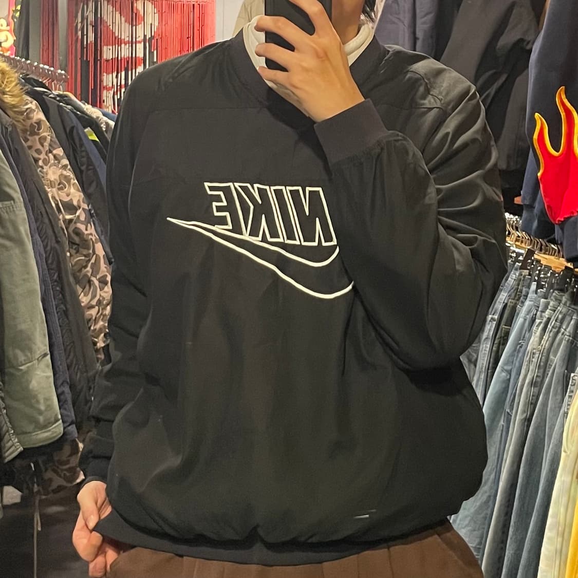 [IM] Nike 나이키 빅스우시 블랙 웜업 상품이미지2