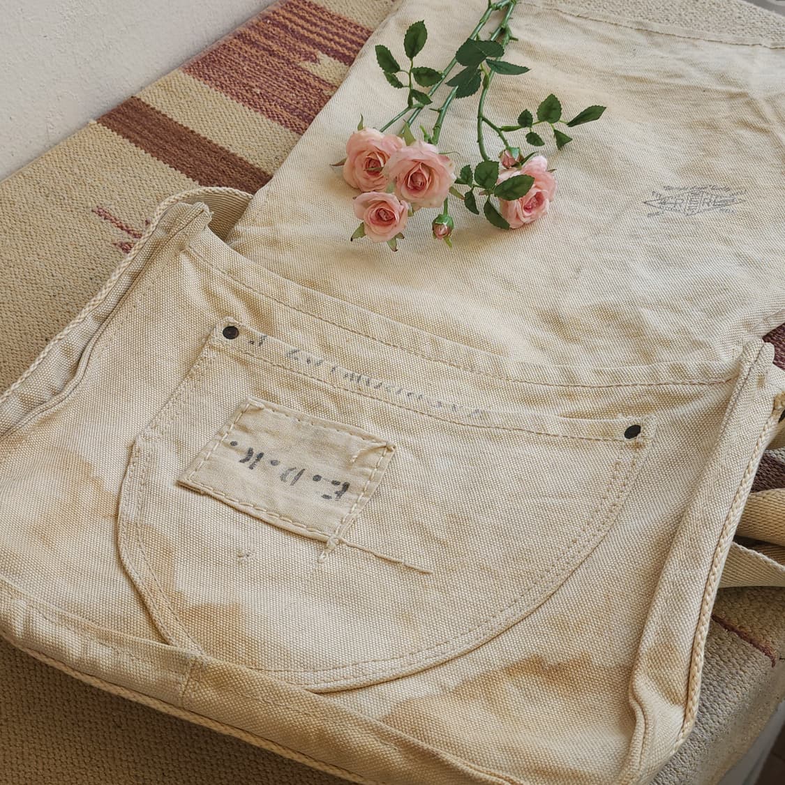 폴로 더블알엘 빈티지 패브릭 캔버스 메신져백 rrl 가방 상품이미지7