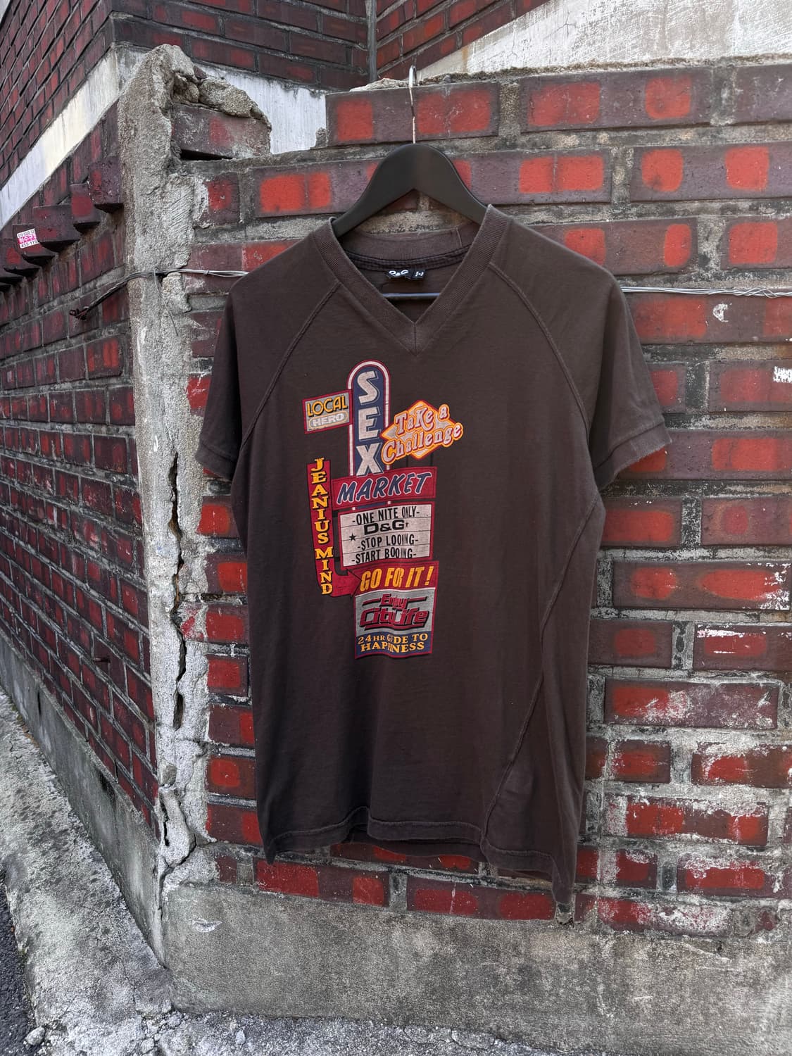 돌체앤가바나 아카이브 그래픽 반팔티셔츠 상품이미지2