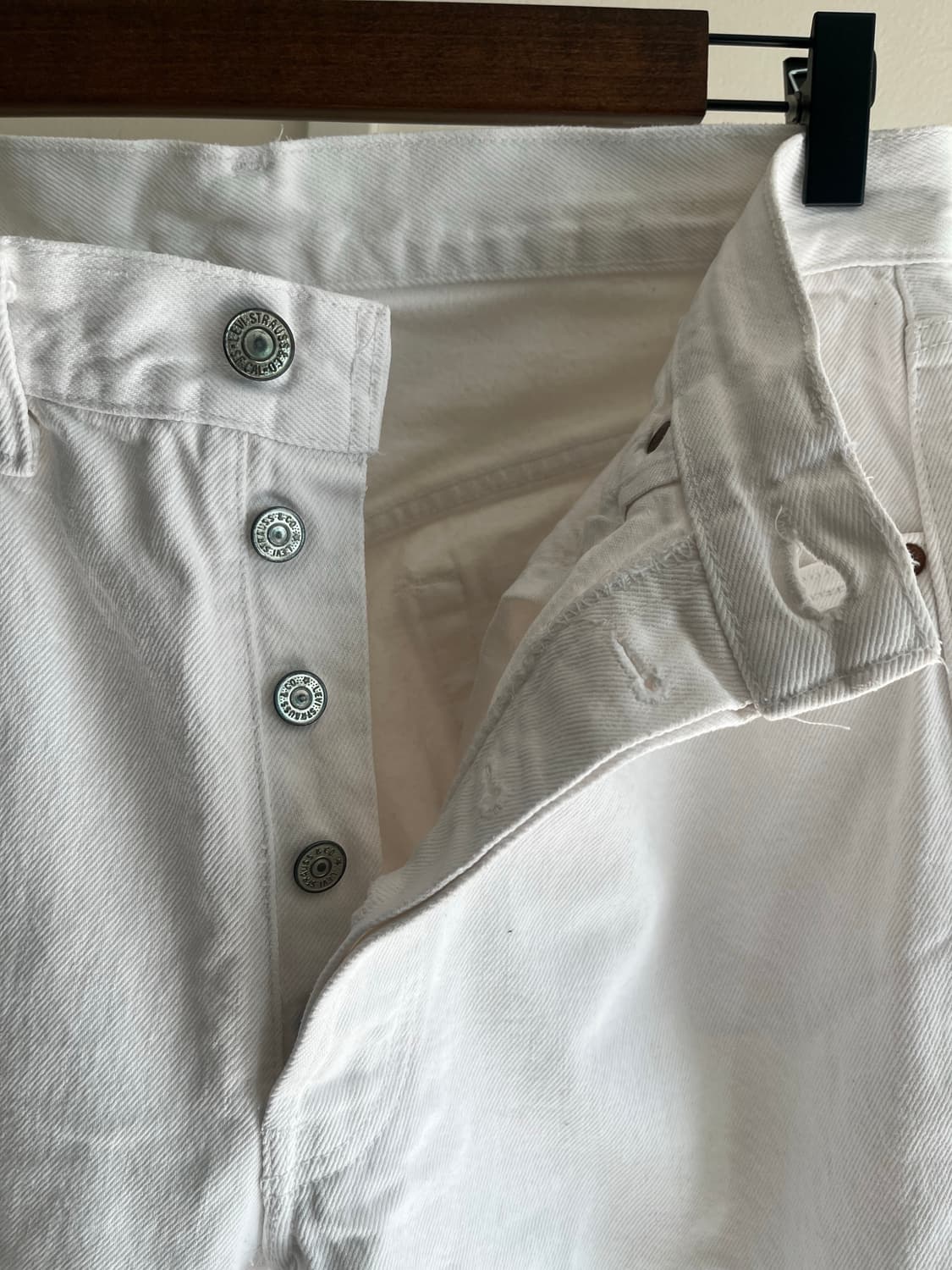 1980s Levi's 501 White Jean 리바이스 화이트진 상품이미지2