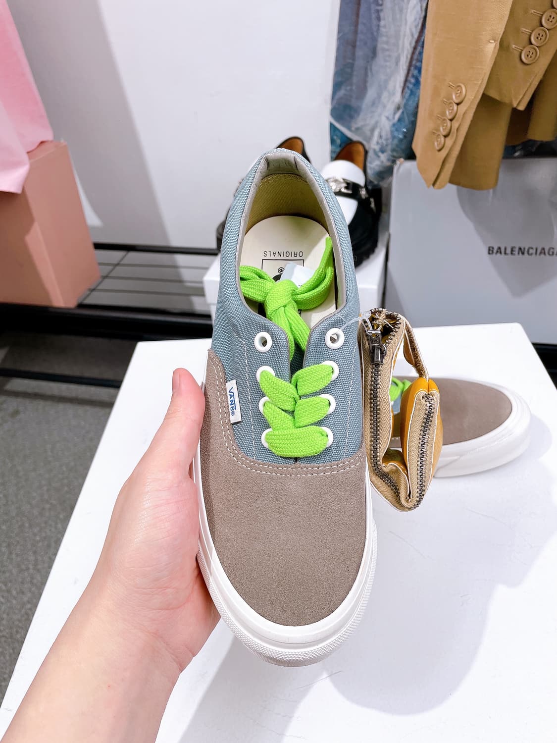 (정품/새상품) 반스 공용 OG 에라 Vg Lx 스웨이드 그레이 스니커즈 상품이미지2