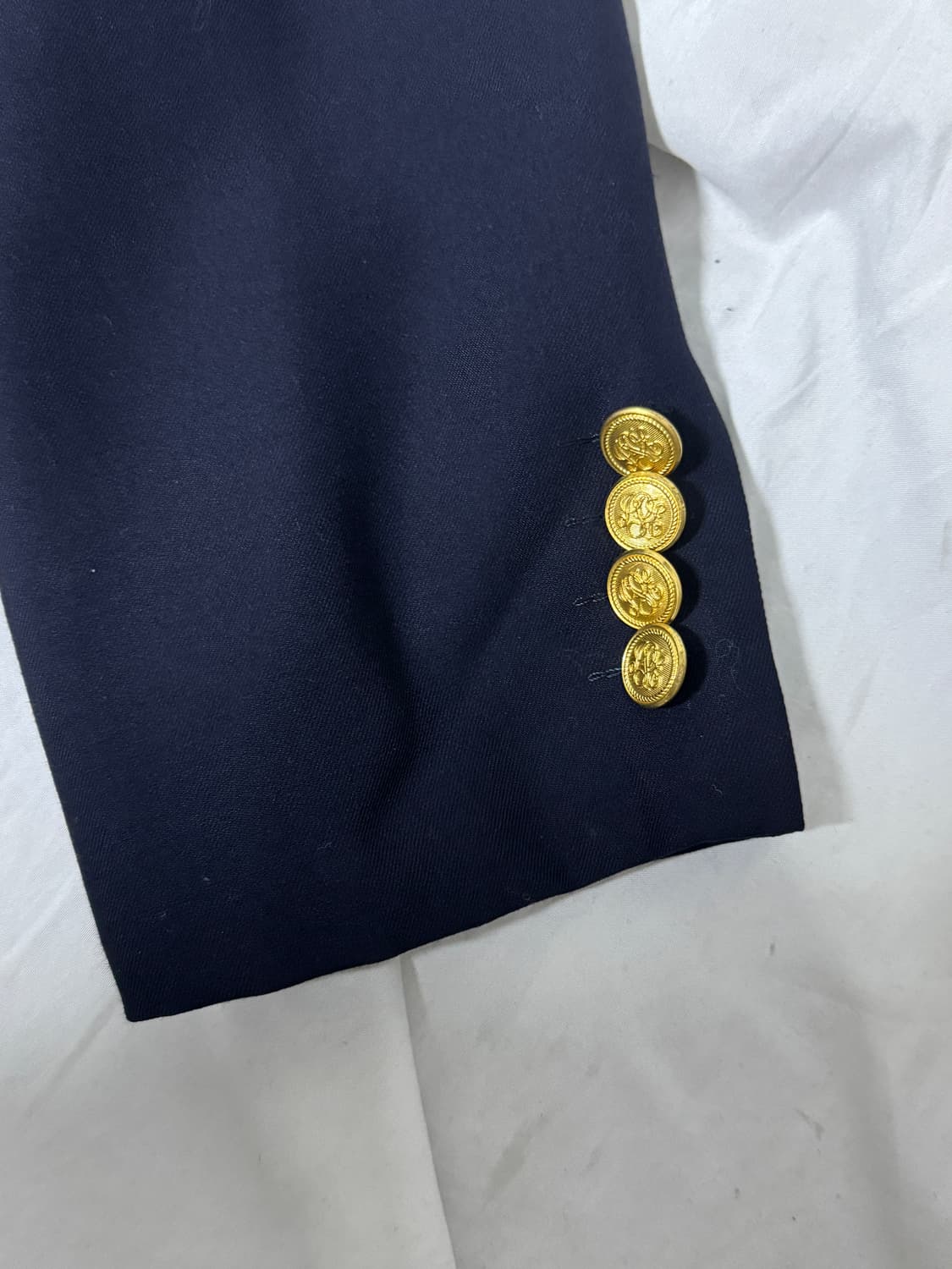 제이 프레스 더블 브레스티드 네이비 금장 버튼 블레이저 상품이미지5