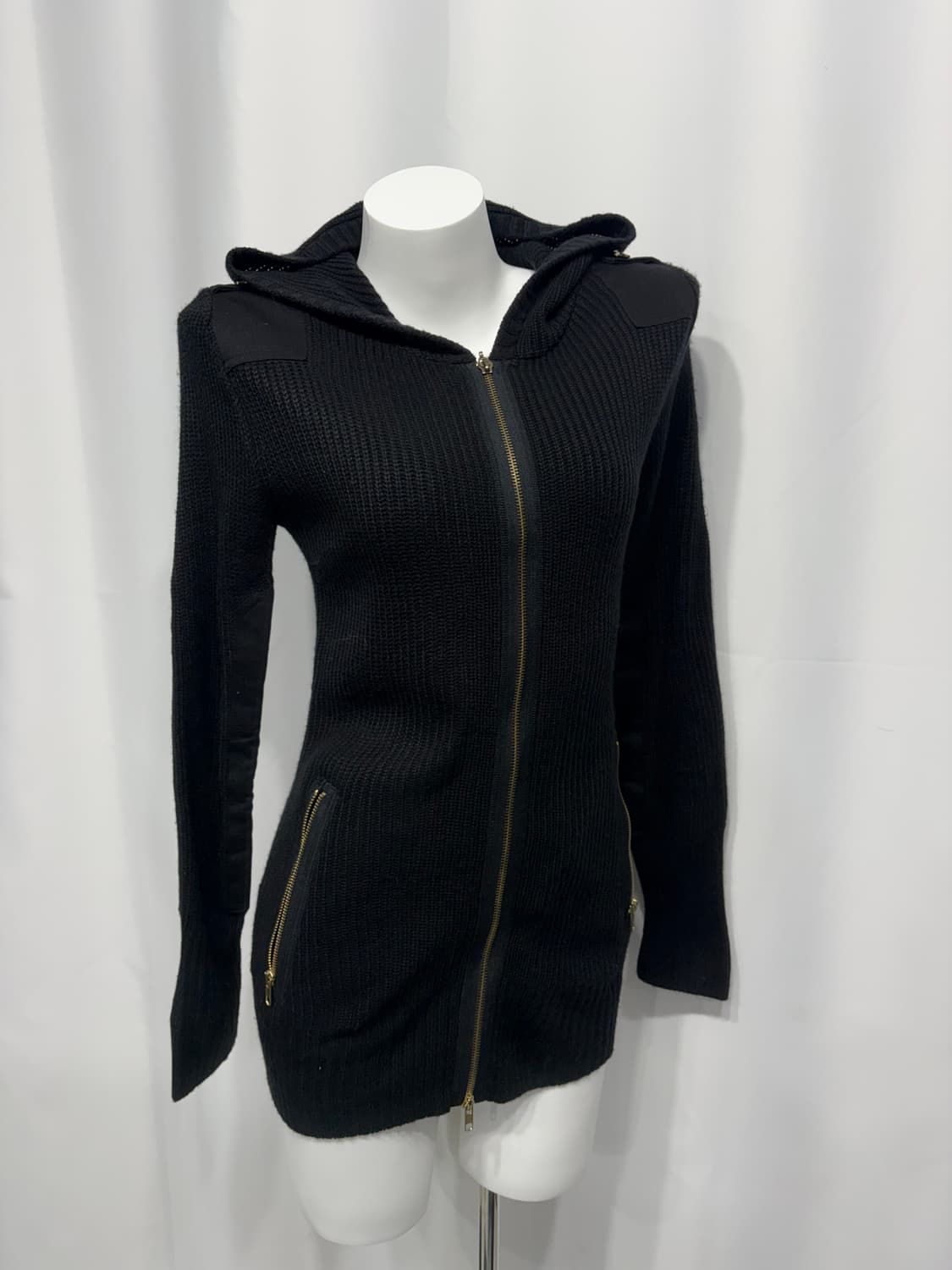 🎸블랙 니트 후디🎸 상품이미지6