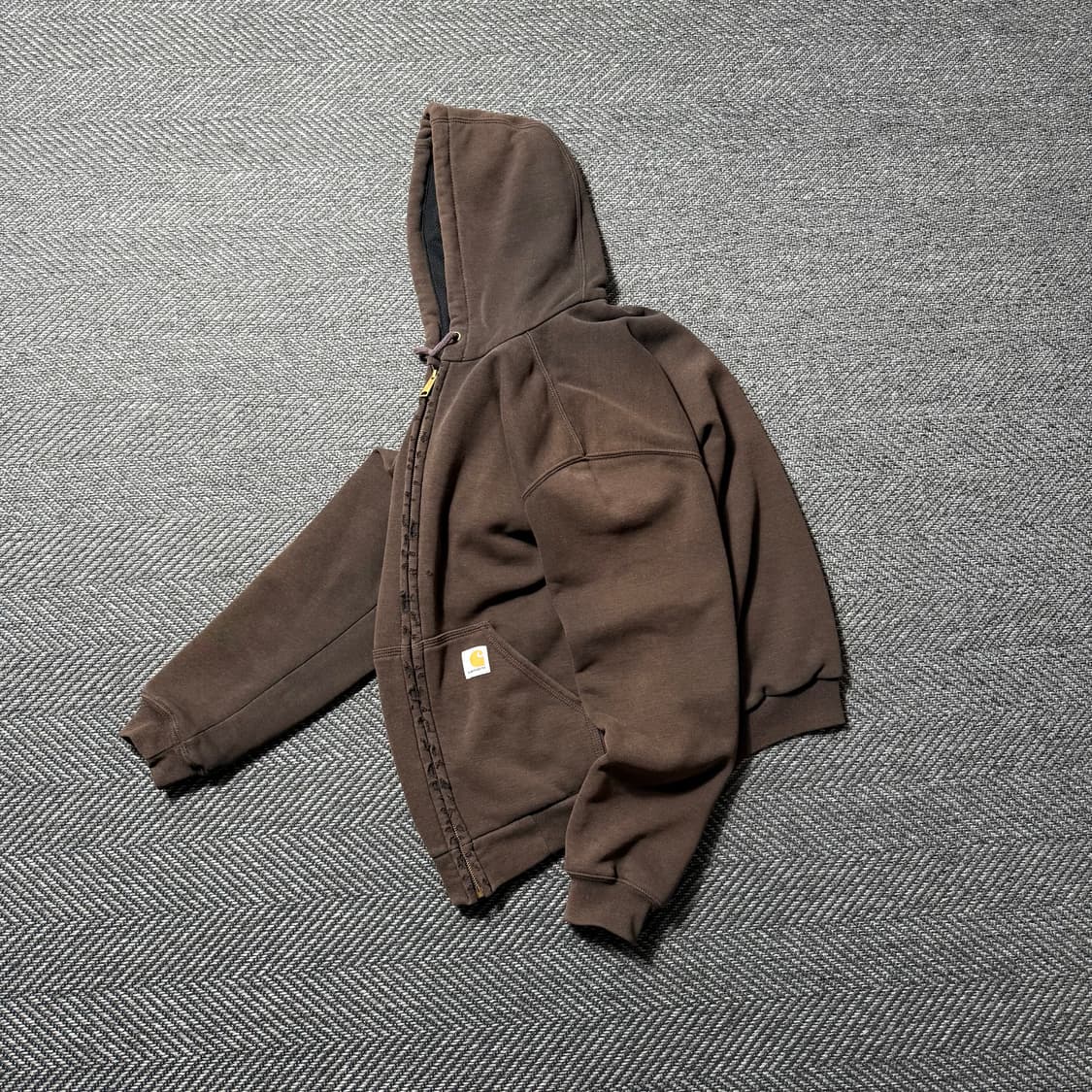 칼하트 레인디펜더 하드 페이딩 디스 후드 집업 자켓 상품이미지1
