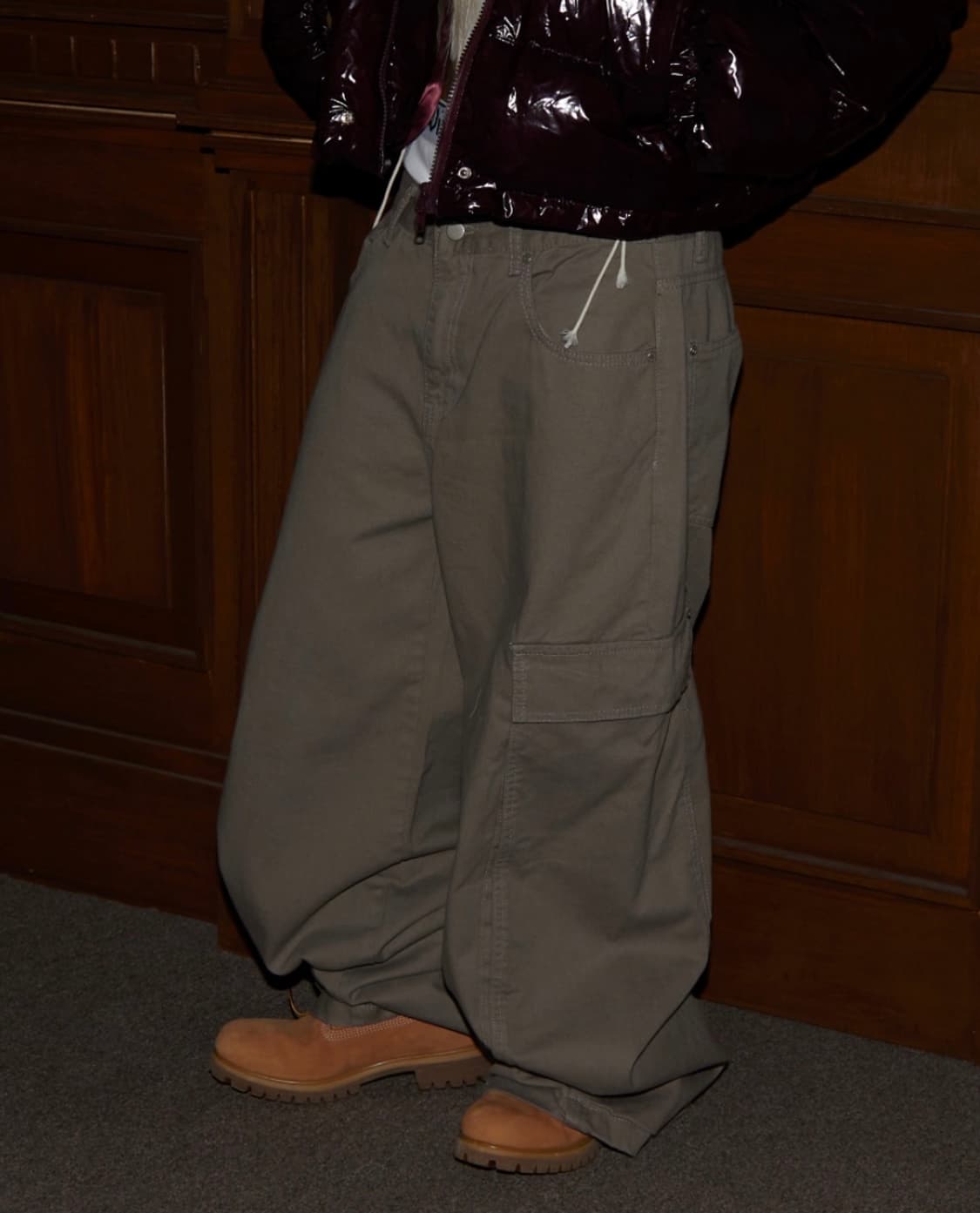 MAPLE CURVED MEGA WIDE CARGO PANTS 상품이미지2