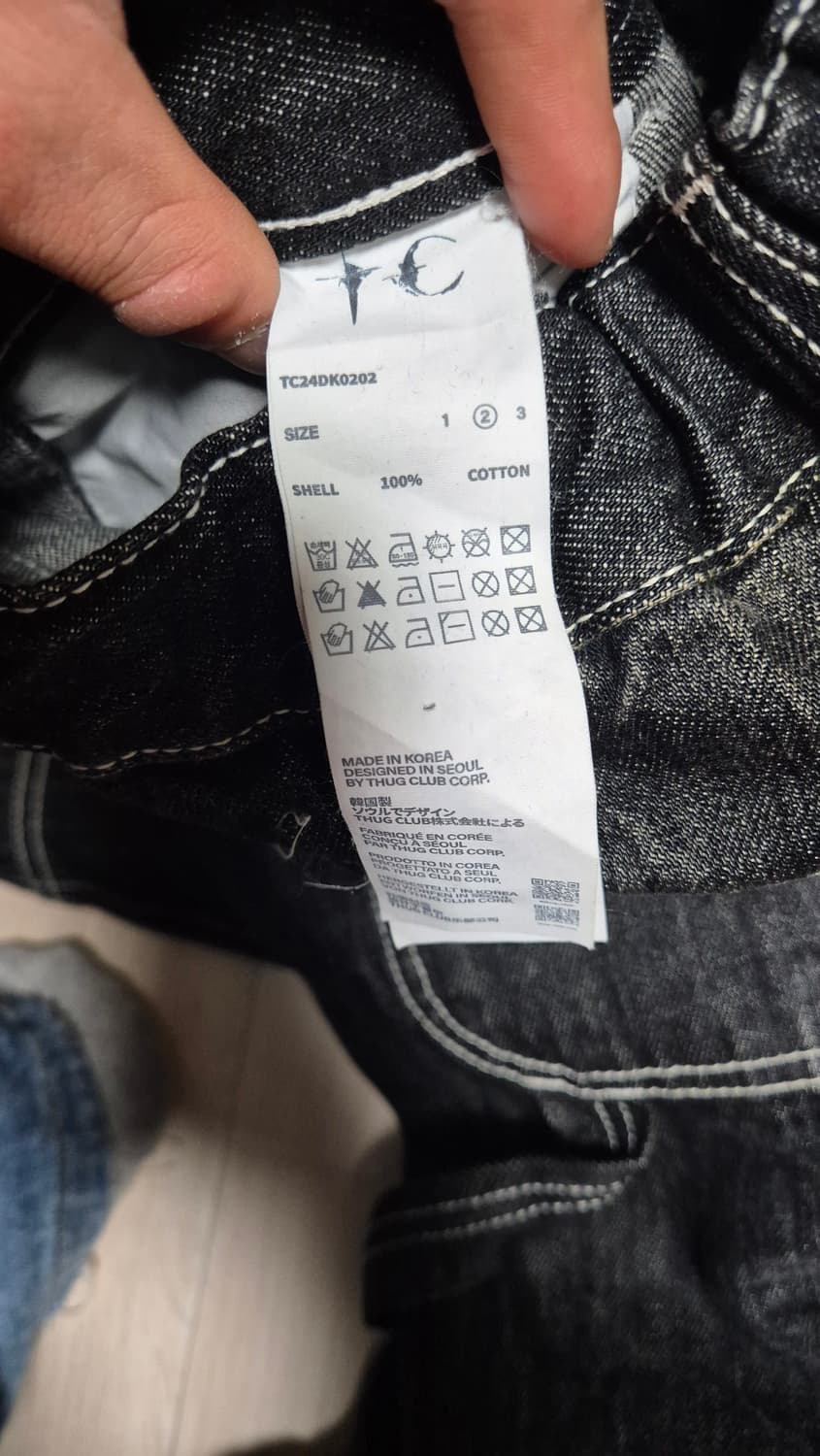떠그클럽 디키즈 더블니 데님팬츠 2사이즈 상품이미지3