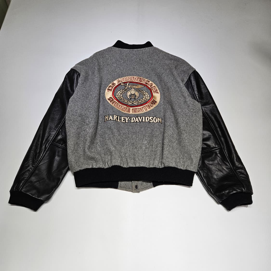 할리 데이비슨 울 레더 자켓[XXL] 상품이미지4