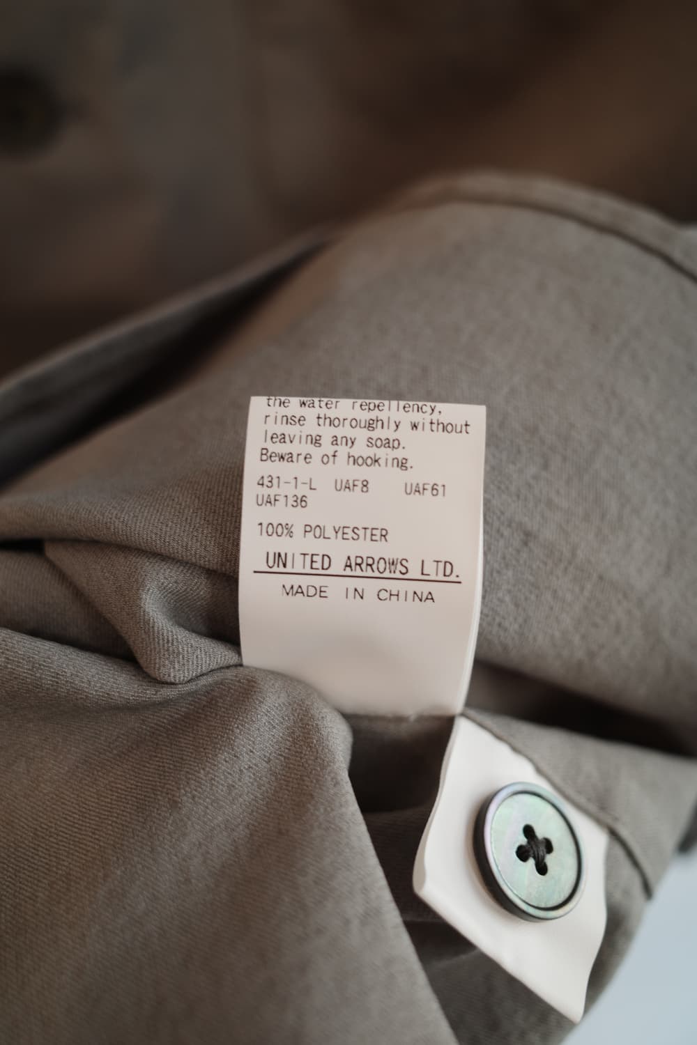 UNITED ARROWS 유나이티드 애로우즈 코마츠팩 포켓셔츠 상품이미지8