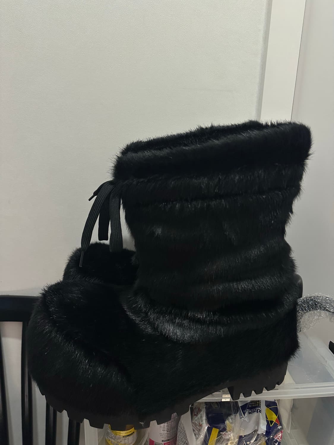 발렌시아가 알래스카 부츠 퍼 41-42 상품이미지2