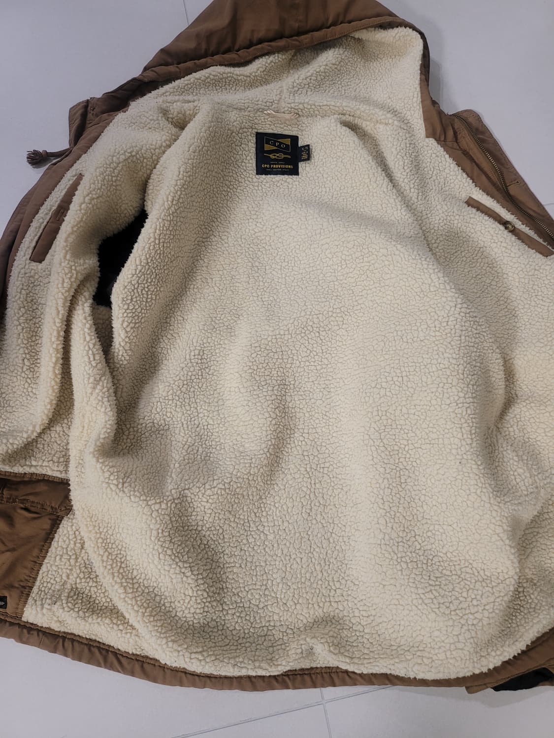 XL 미국 포틀랜드 밀리터리 부사관 양털 파카  상품이미지4