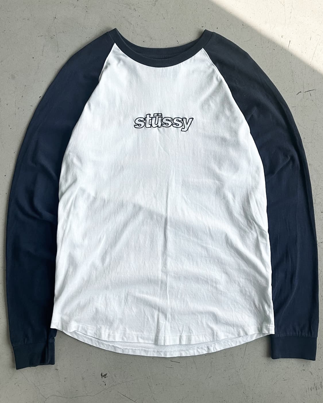 스투시 JPN 스펠 로고 래글런 롱슬리브 상품이미지2