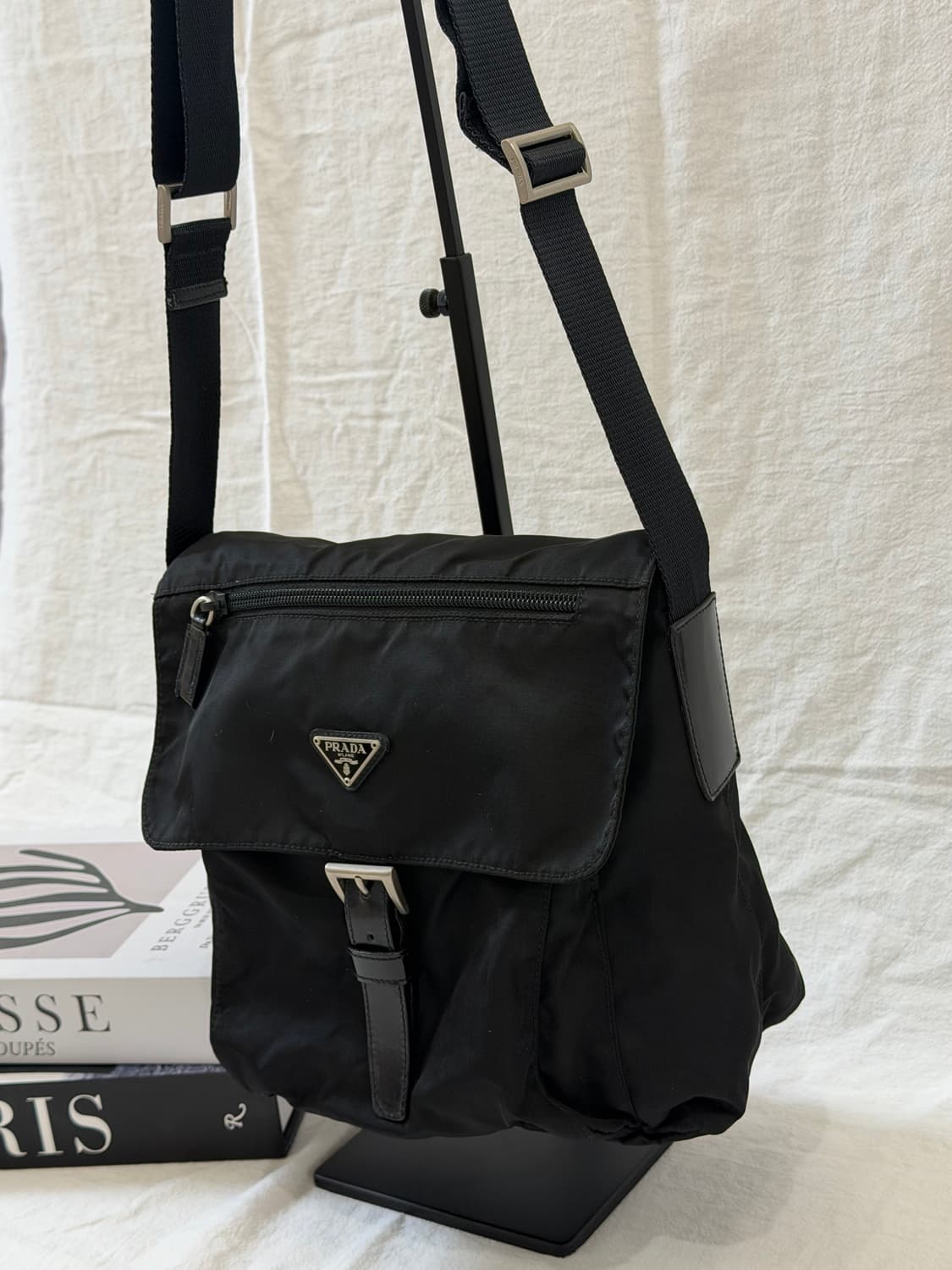 정품 프라다 포코노 나일론 메신저백 크로스백 주우재백 상품이미지6